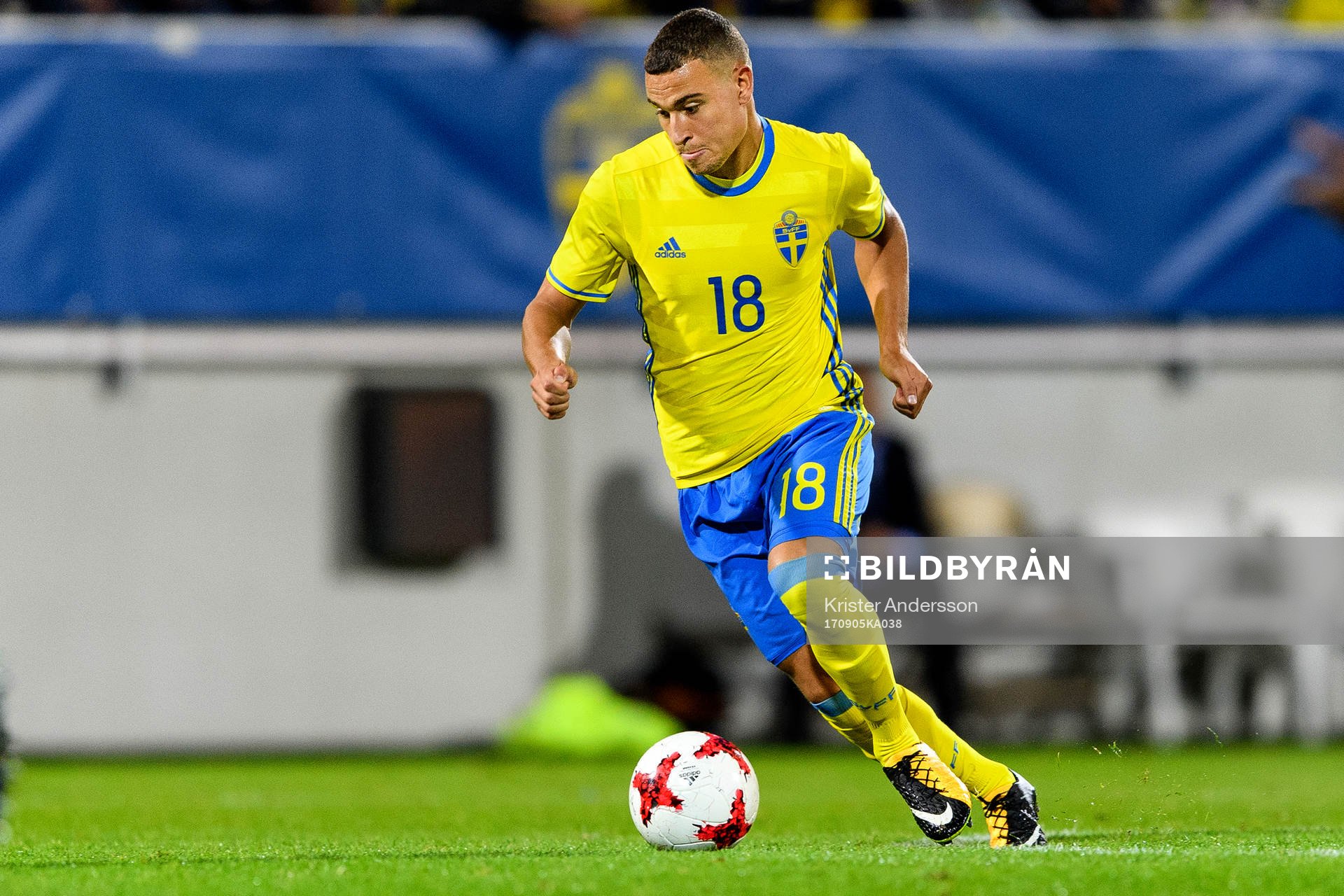 Sveriges Jordan Larsson