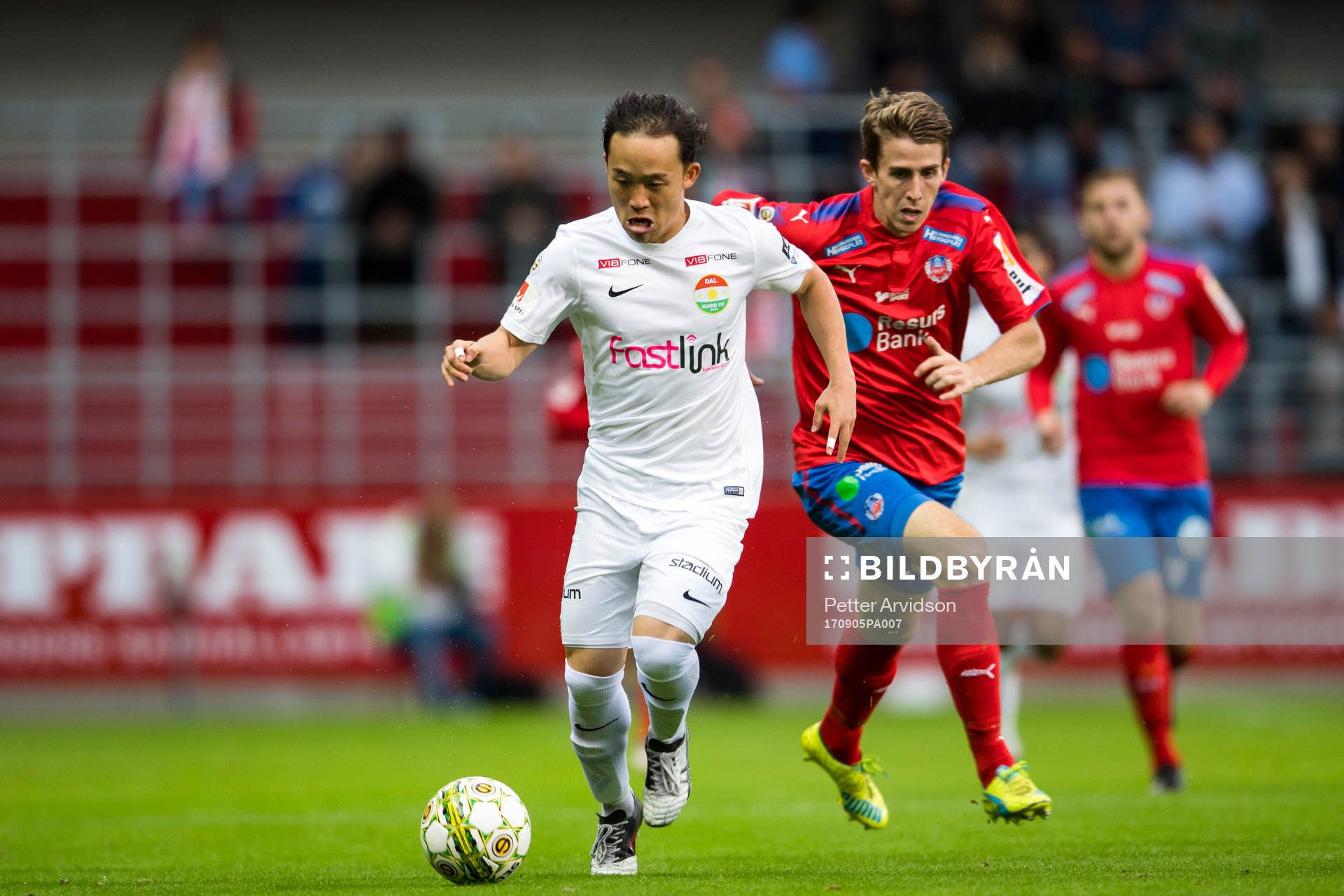Dalkurds Yukiya Sugita och Helsingborgs Adam Eriksson