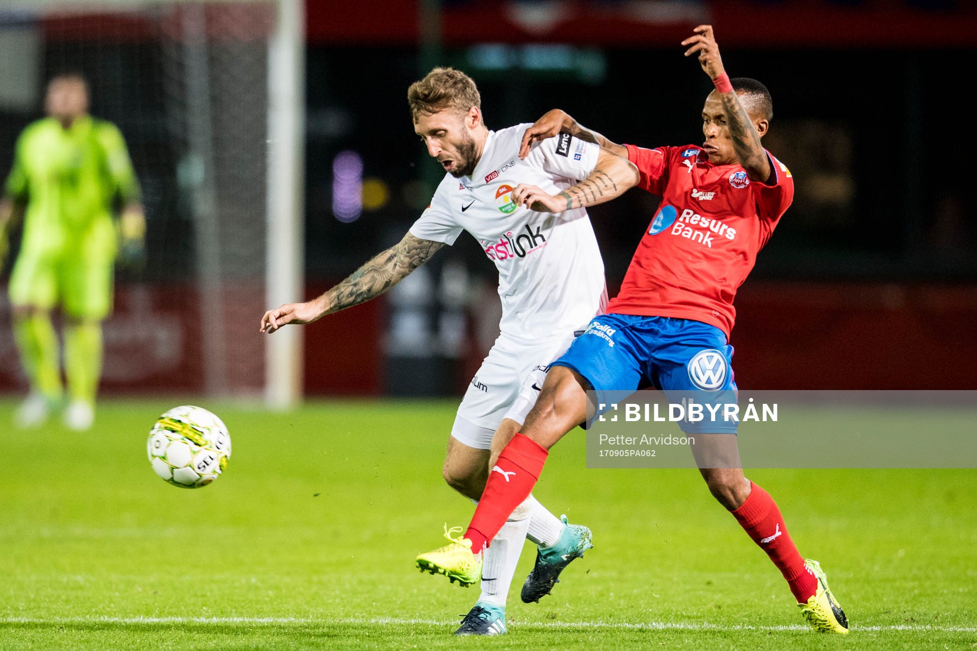 Dalkurds Andrew Michael Stadler och Helsingborgs Bradley