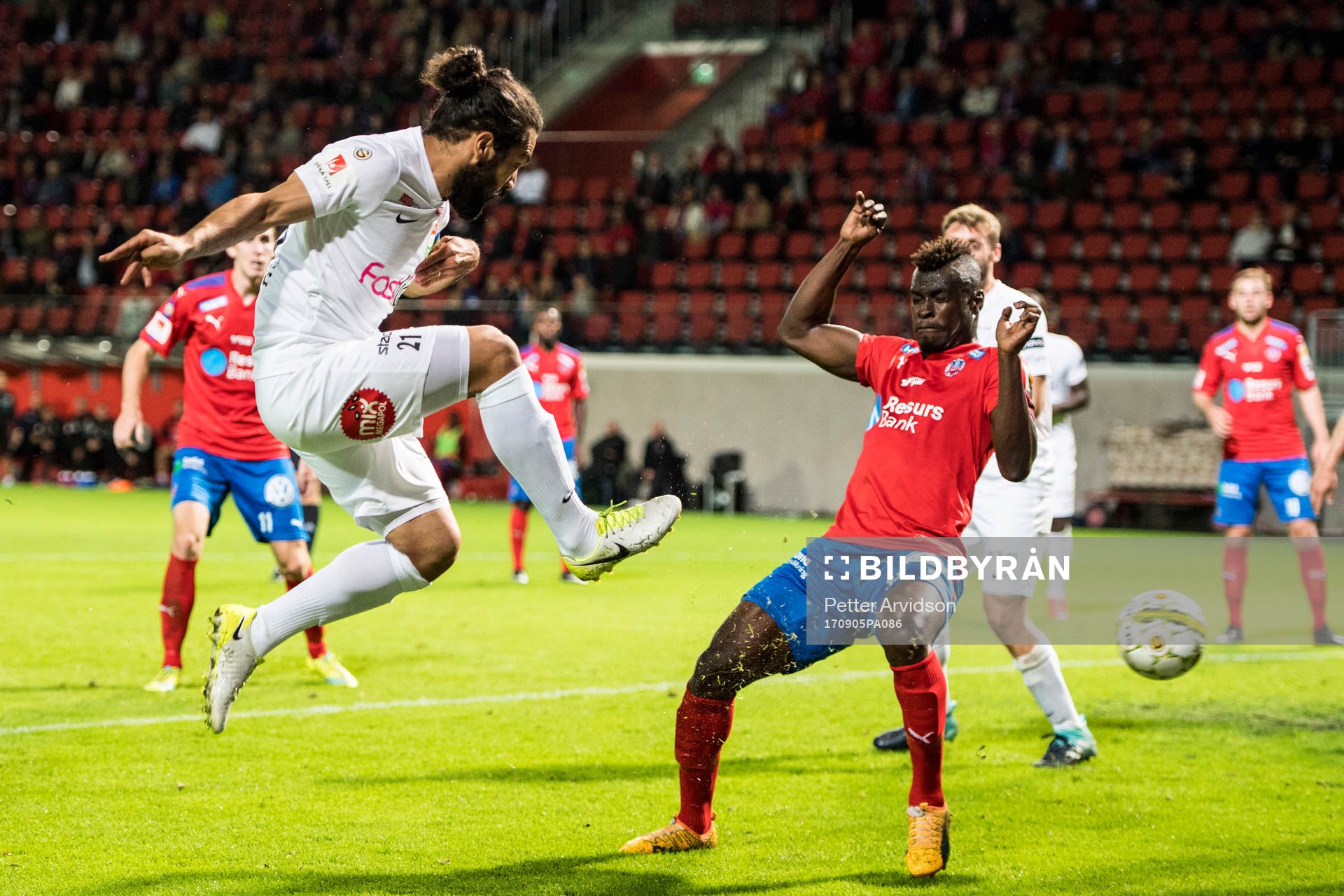 Dalkurds Peshraw Azizi gör 1-2 förbi Helsingborgs Edwin