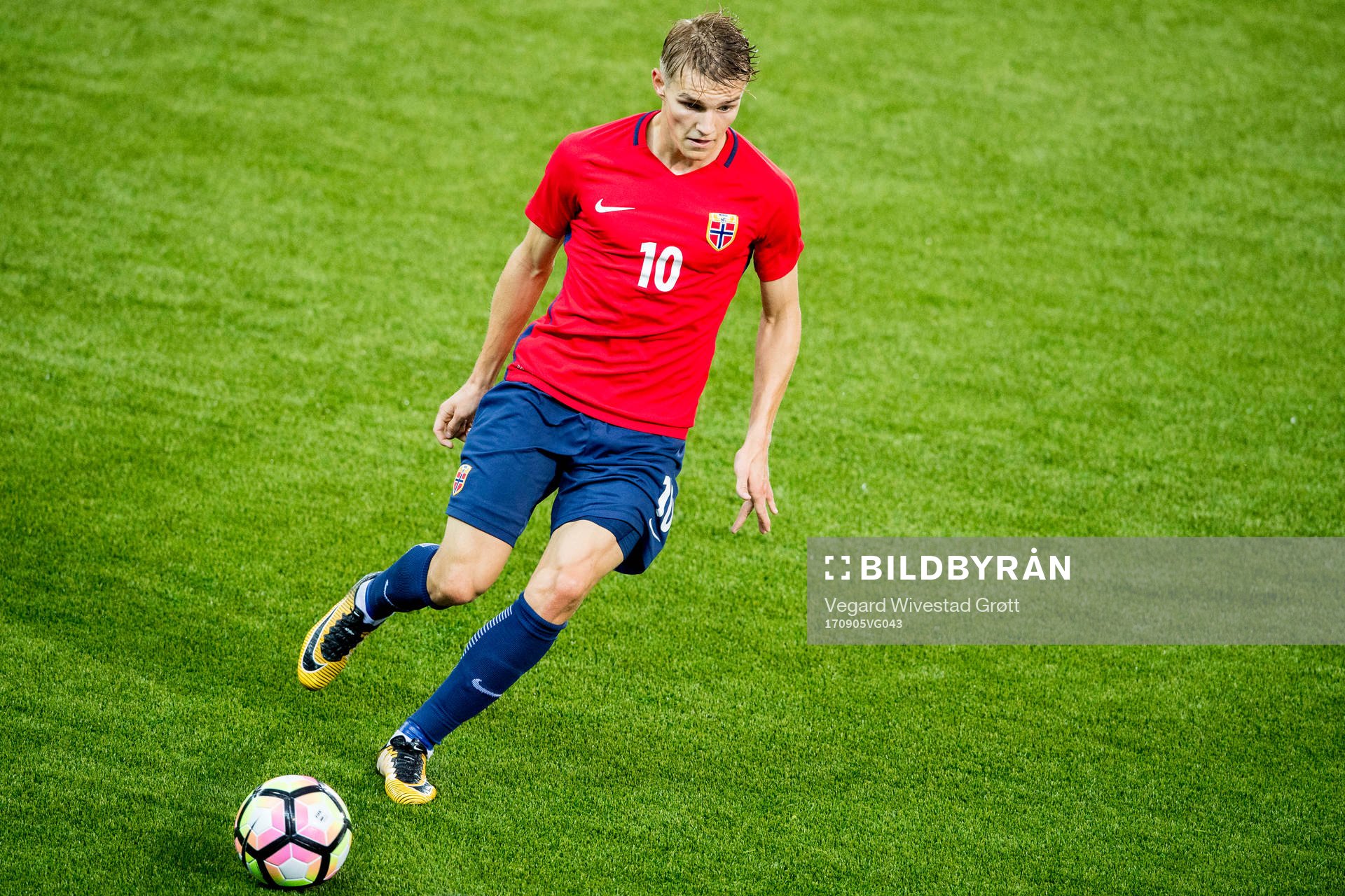 Martin Ødegaard of Norway