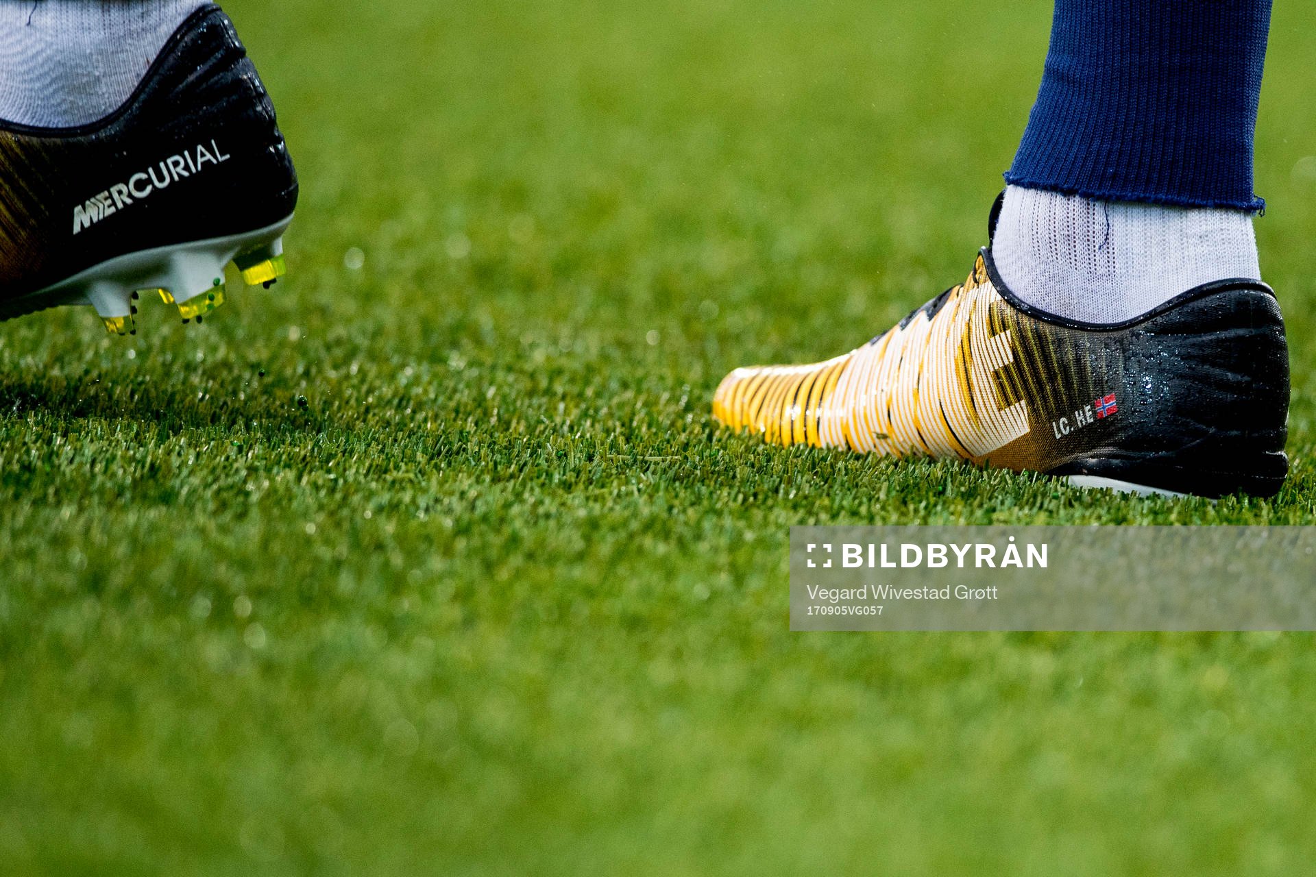 The Nike football boot of Martin Ødegaard