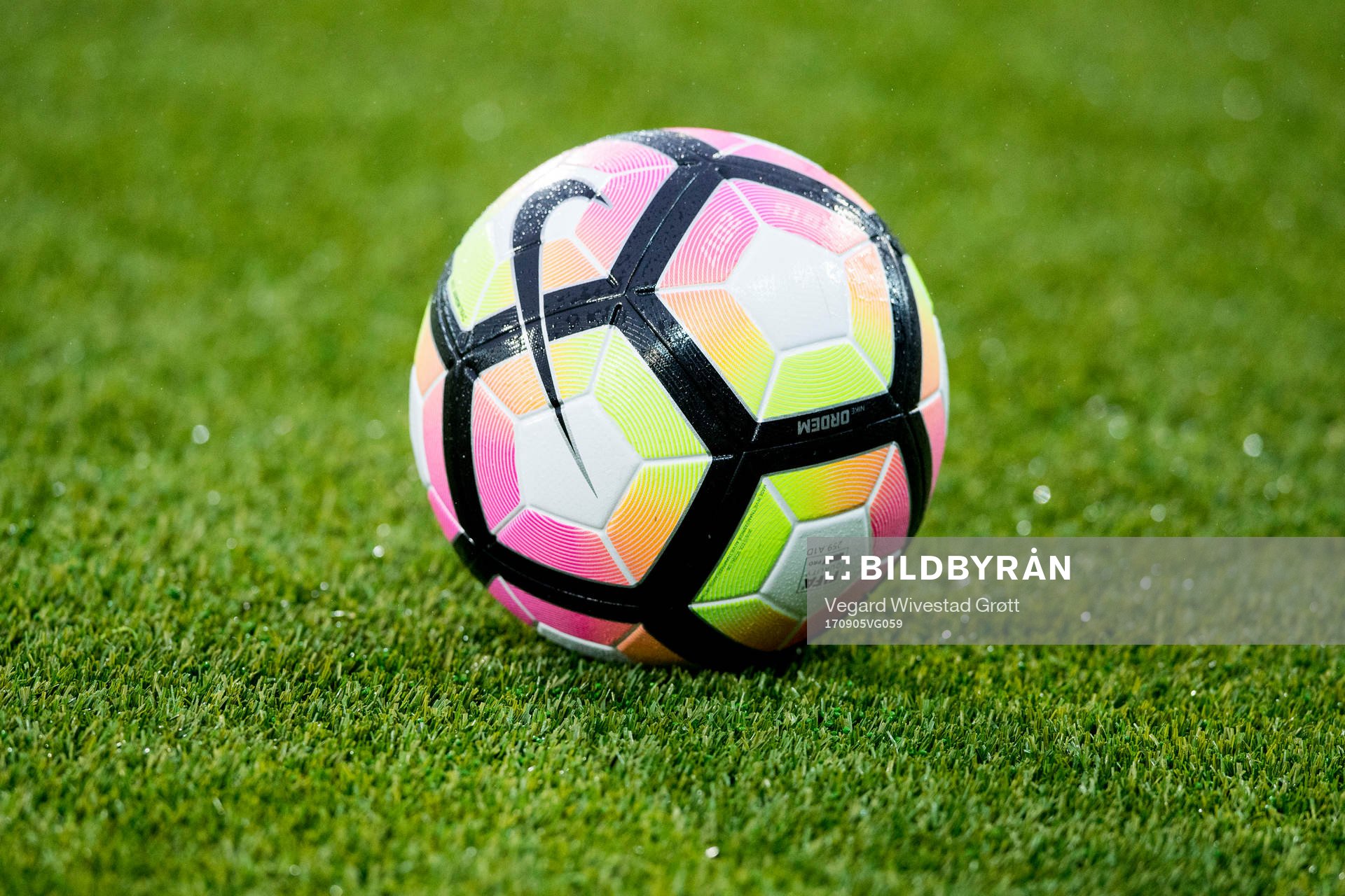 A Nike football