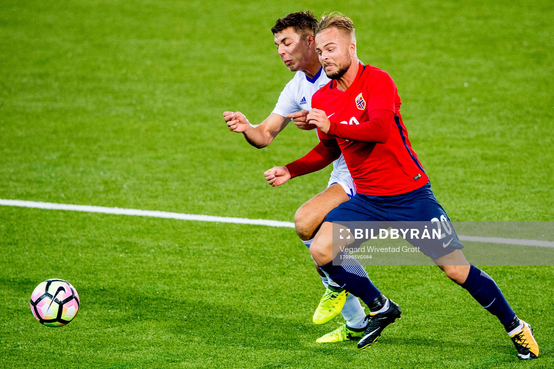 Maxim Plakushchenko of Israel and Sander Svendsen of Norway