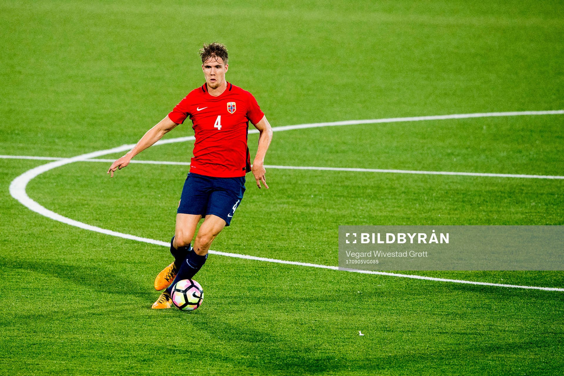 Kristoffer Ajer of Norway