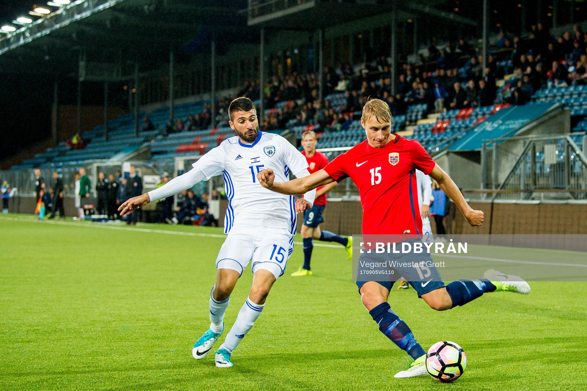 Raz Nahmias of Israel and Ulrik Jensen of Norway