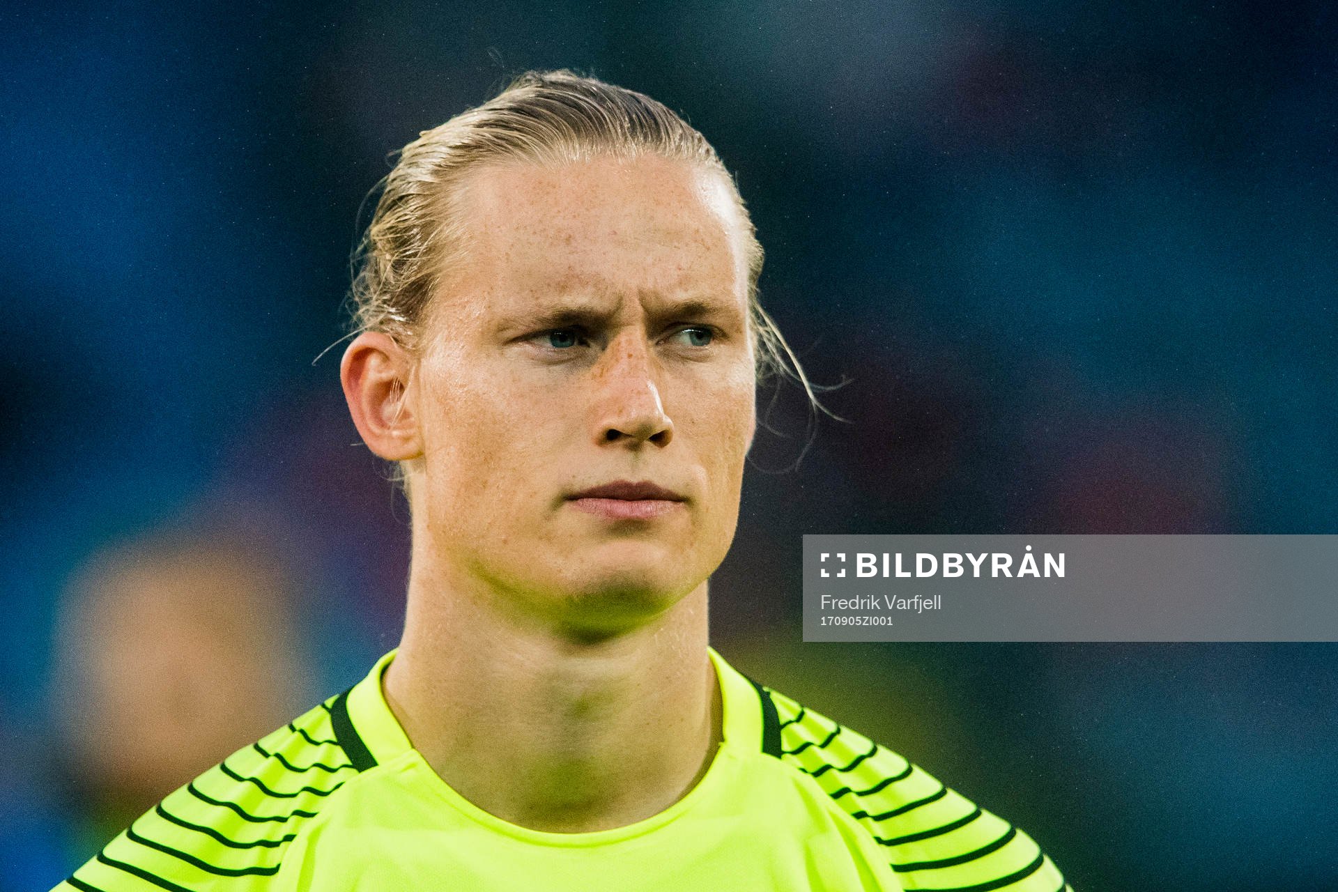 Goalkeeper Sondre Rossbach of Norway