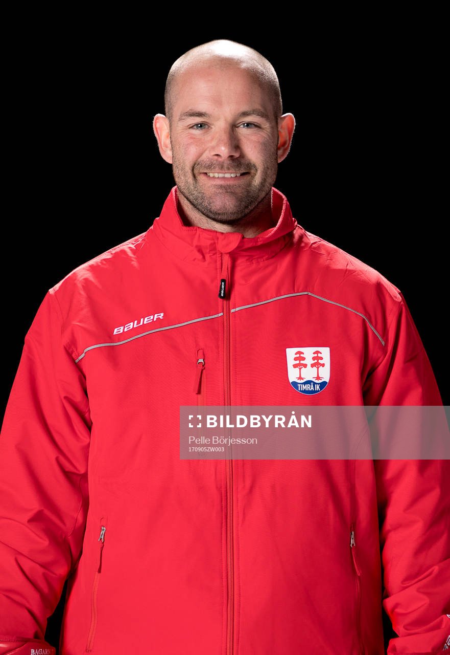Timrås målvaktstränare Peter Hirsch