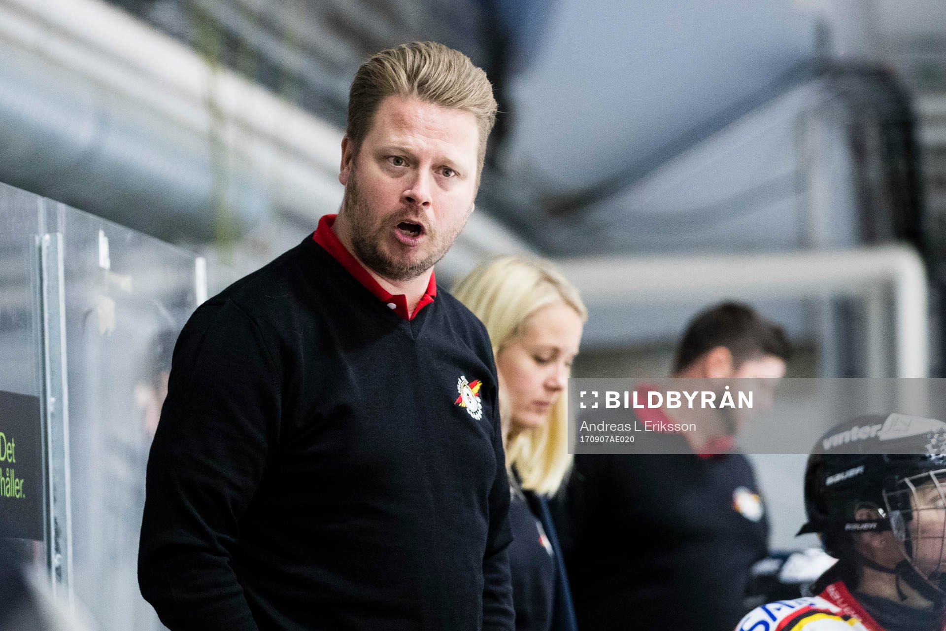 Luleås tränare Fredrik Glader