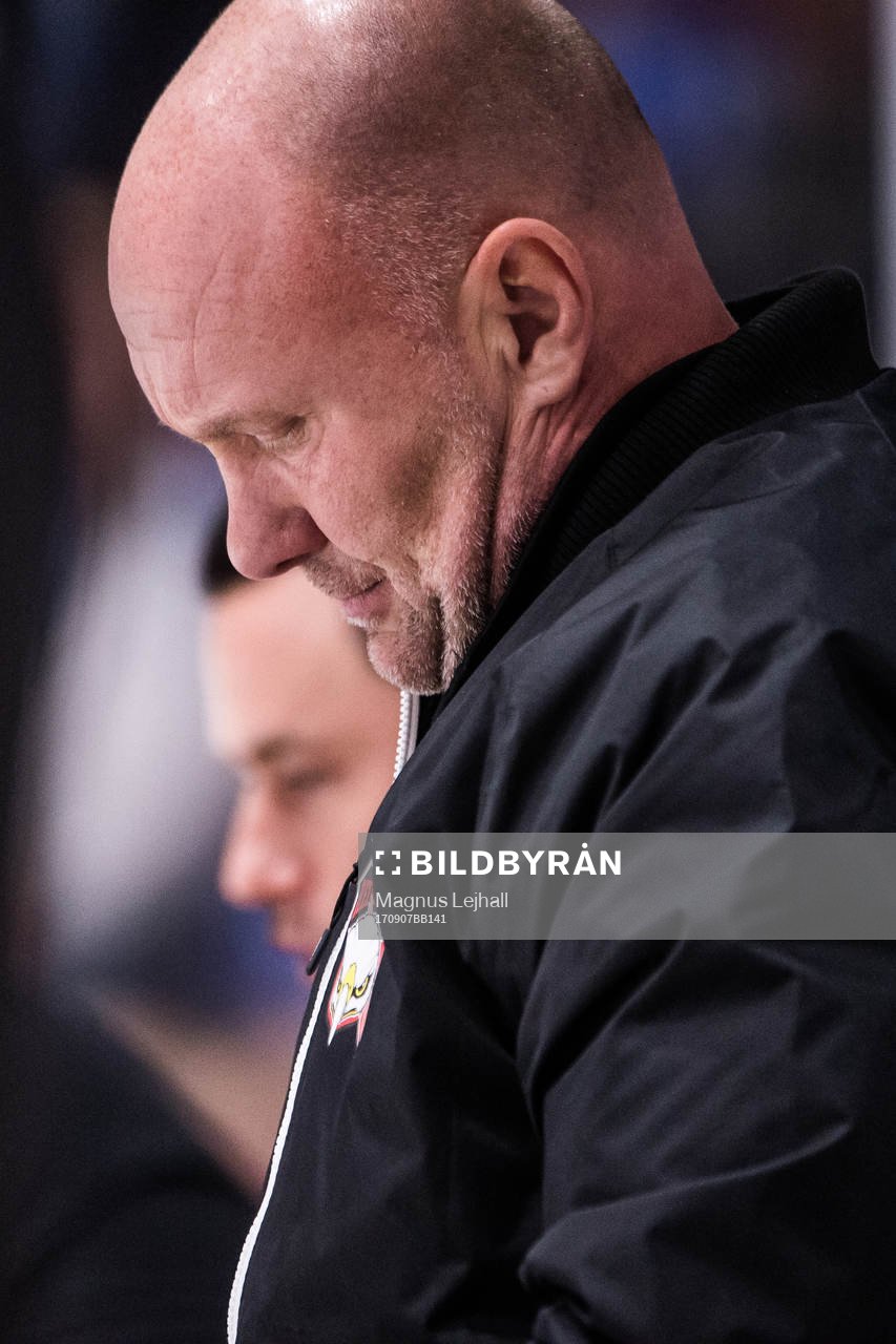 Malmö Redhawks tränare Peter Andersson