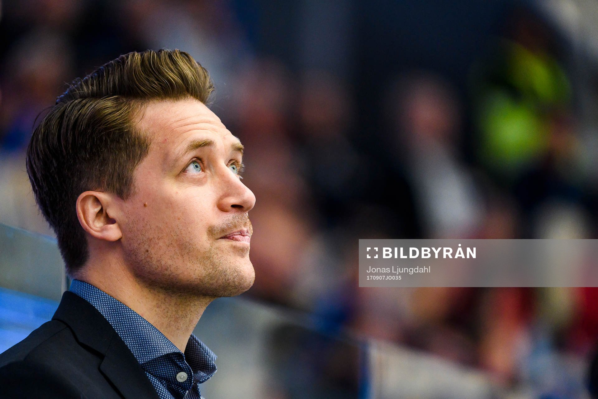 Växjös tränare Sam Hallam