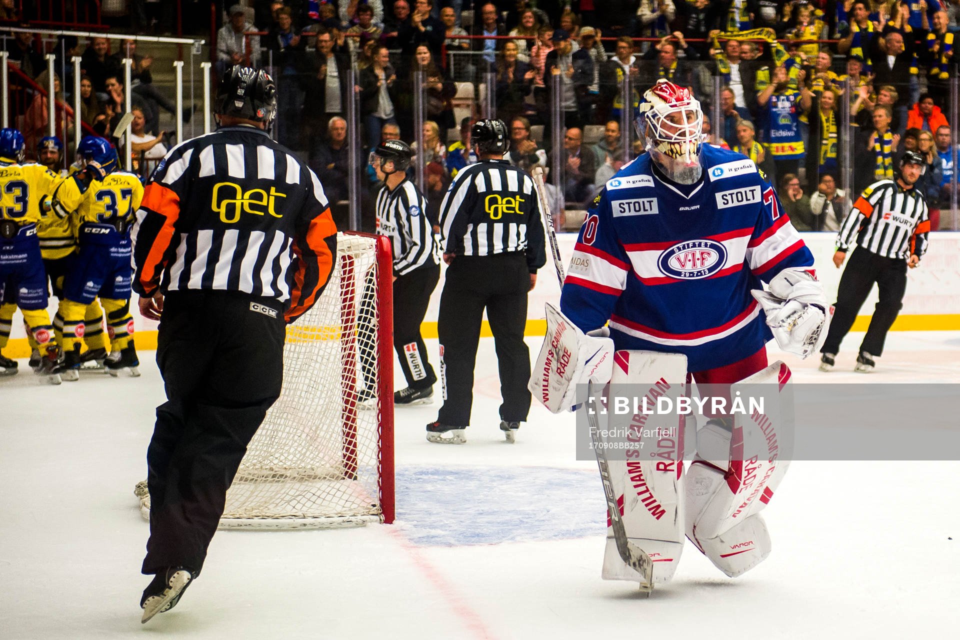 Goalkeeper Stefen Søberg of Vålerenga looks dejected