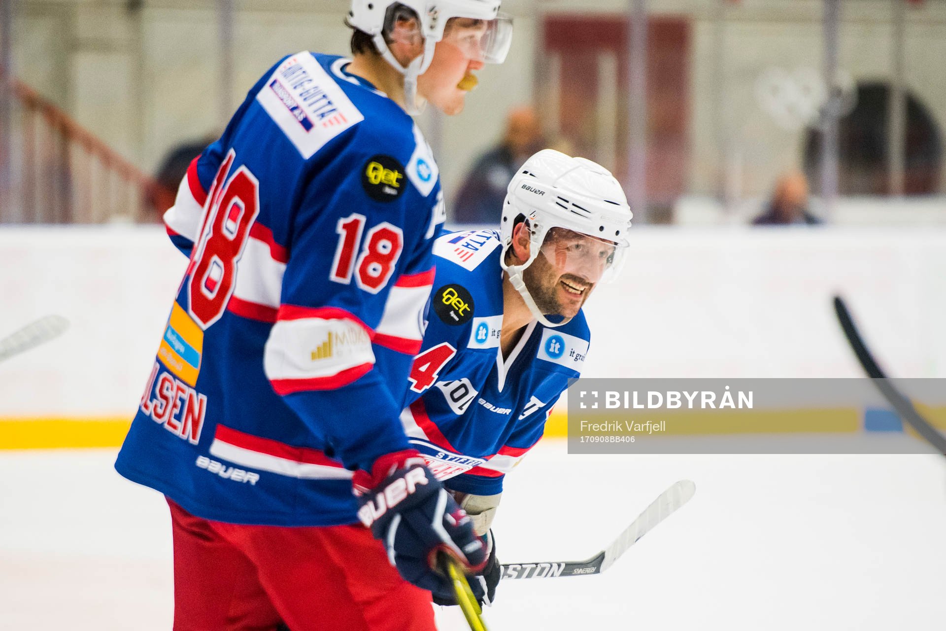 Thomas Olsen and Anders Myrvold of Vålerenga