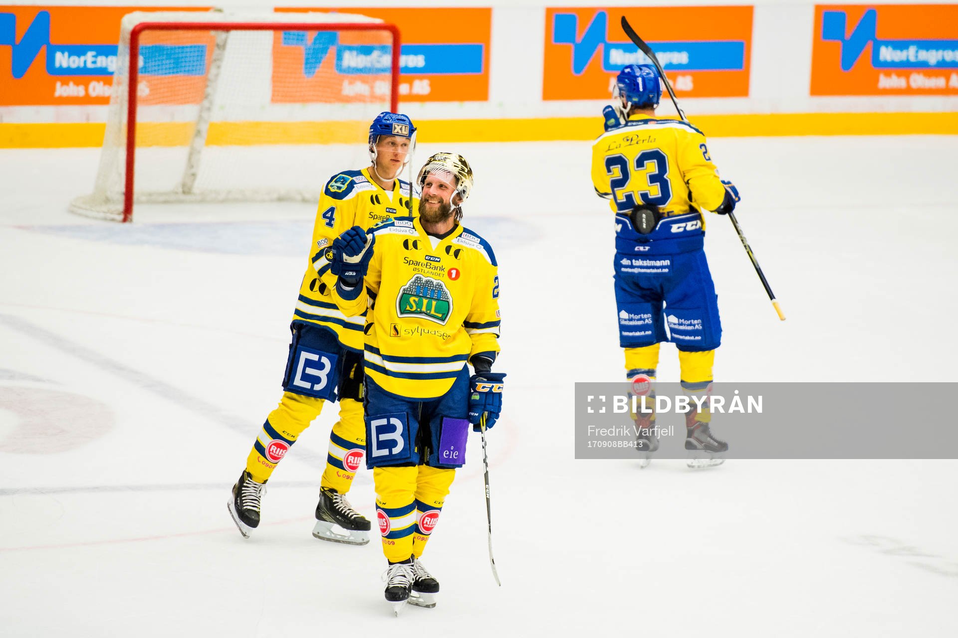 Jørgen Langdalen, Robin Dahlstrøm and Christian Larrivèe