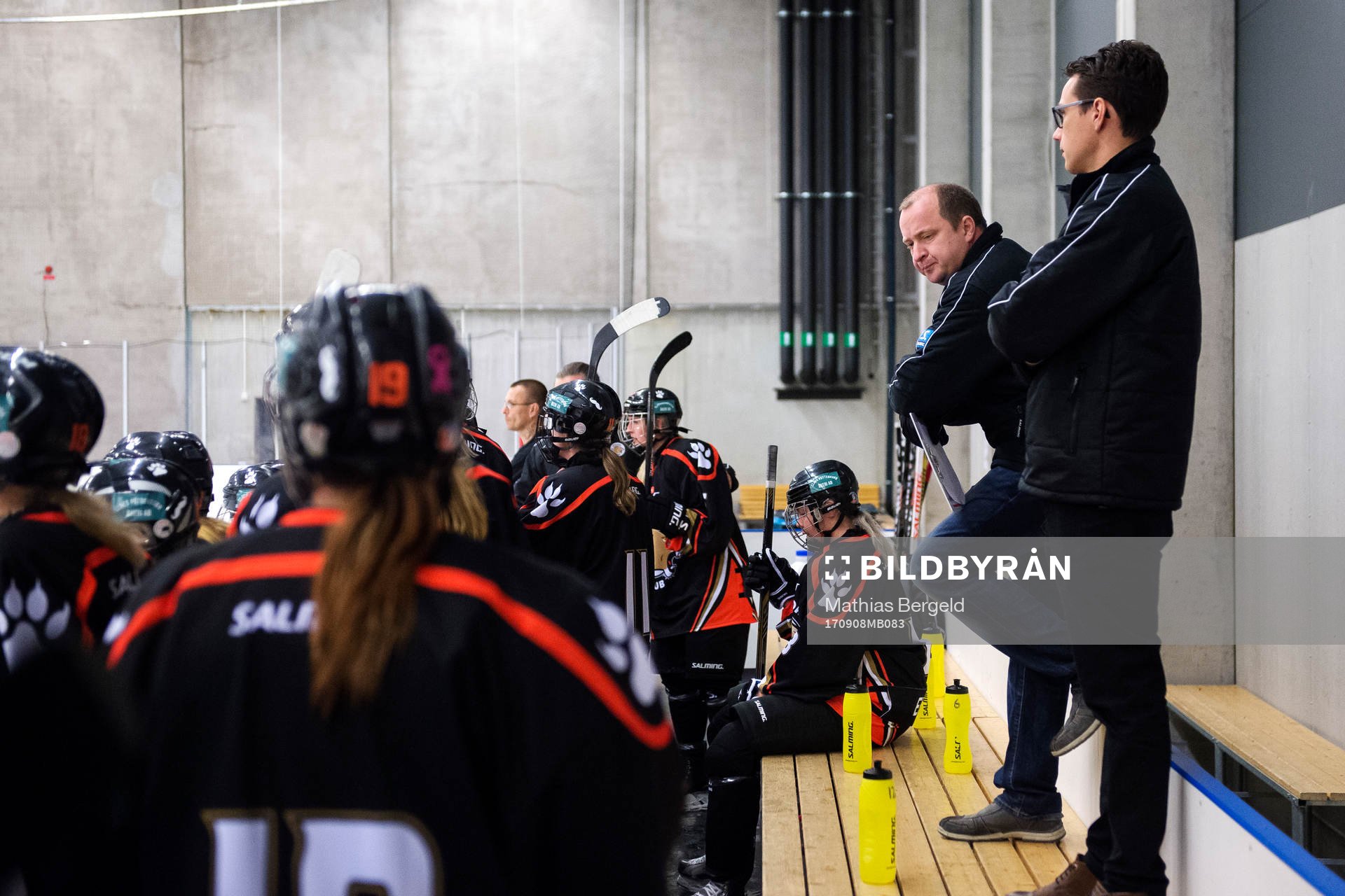 s tränare Jimmy Johansson och assisterande tränare