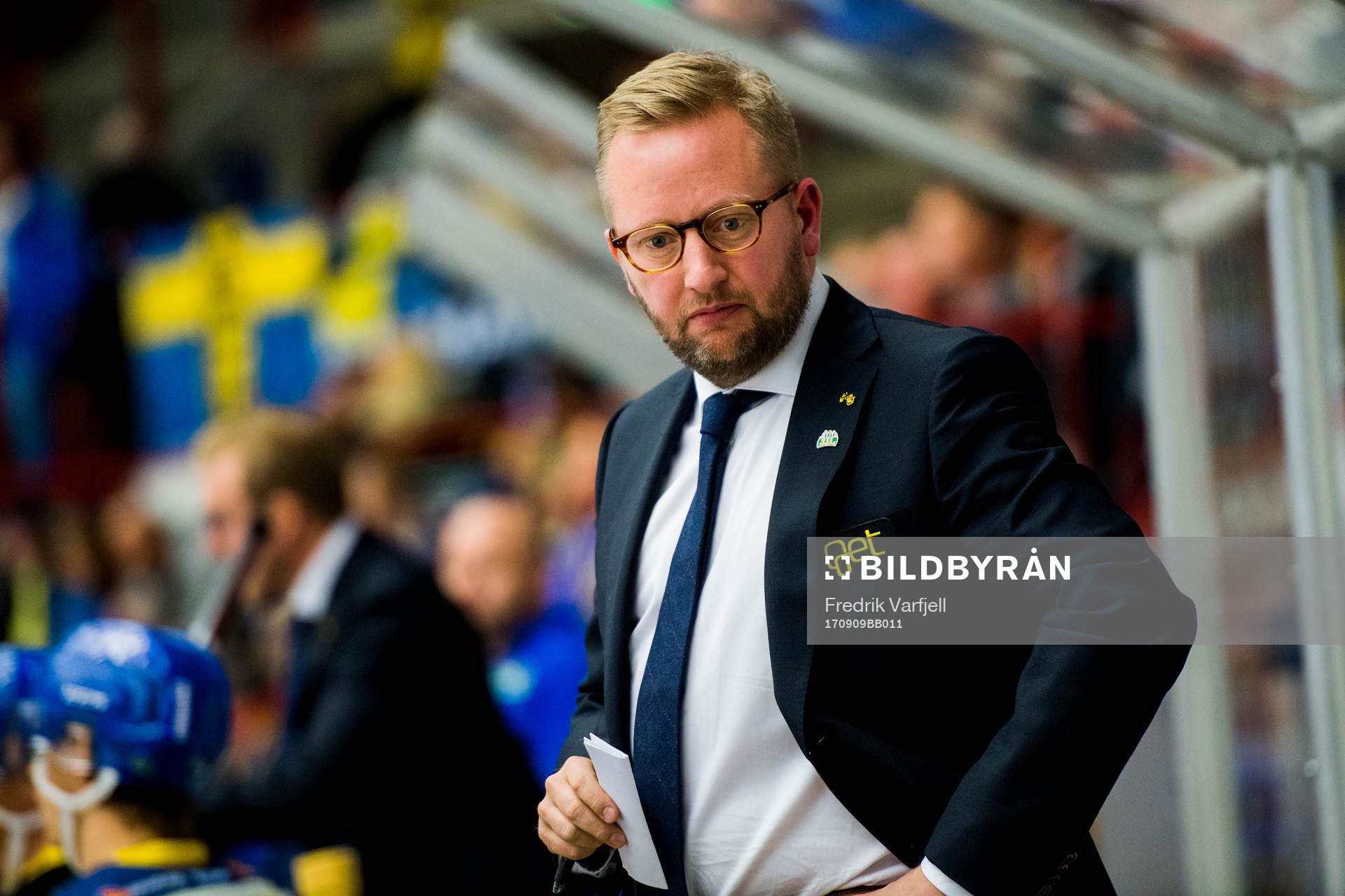 Fredrik Söderström, head coach, of Storhamar