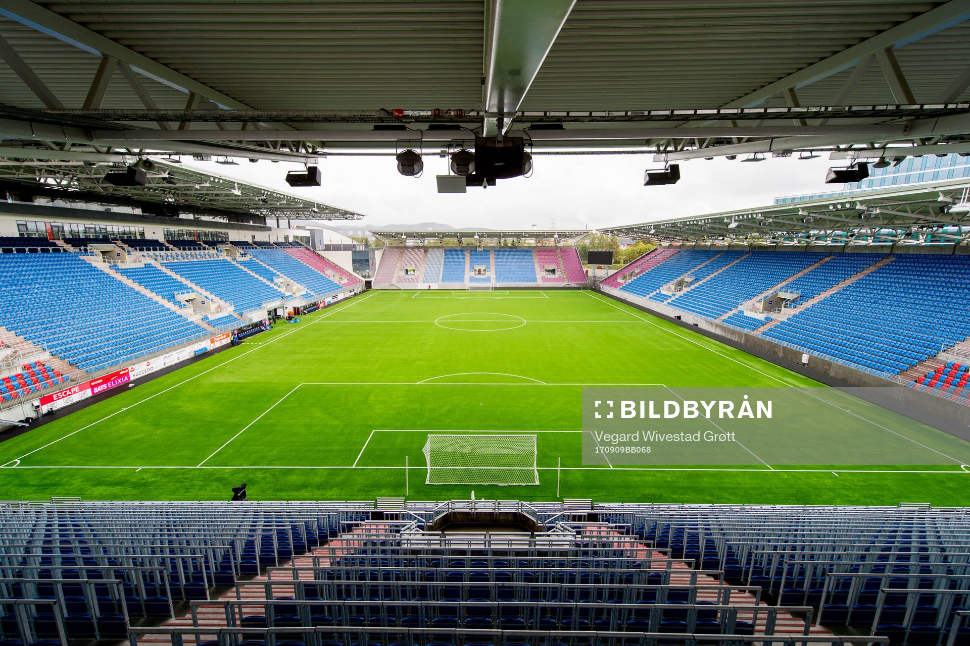 General view of Vålerenga kultur- og idrettspark