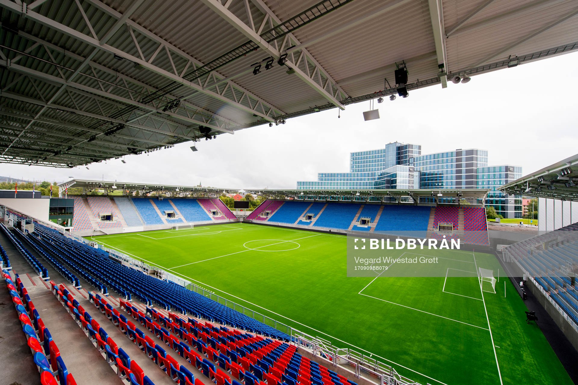General view of Vålerenga kultur- og idrettspark