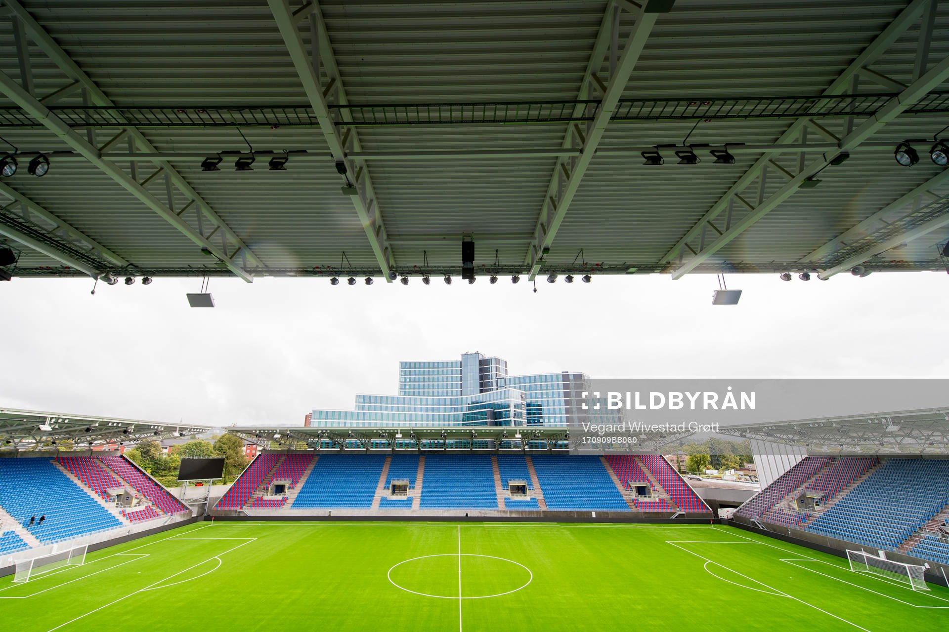 General view of Vålerenga kultur- og idrettspark