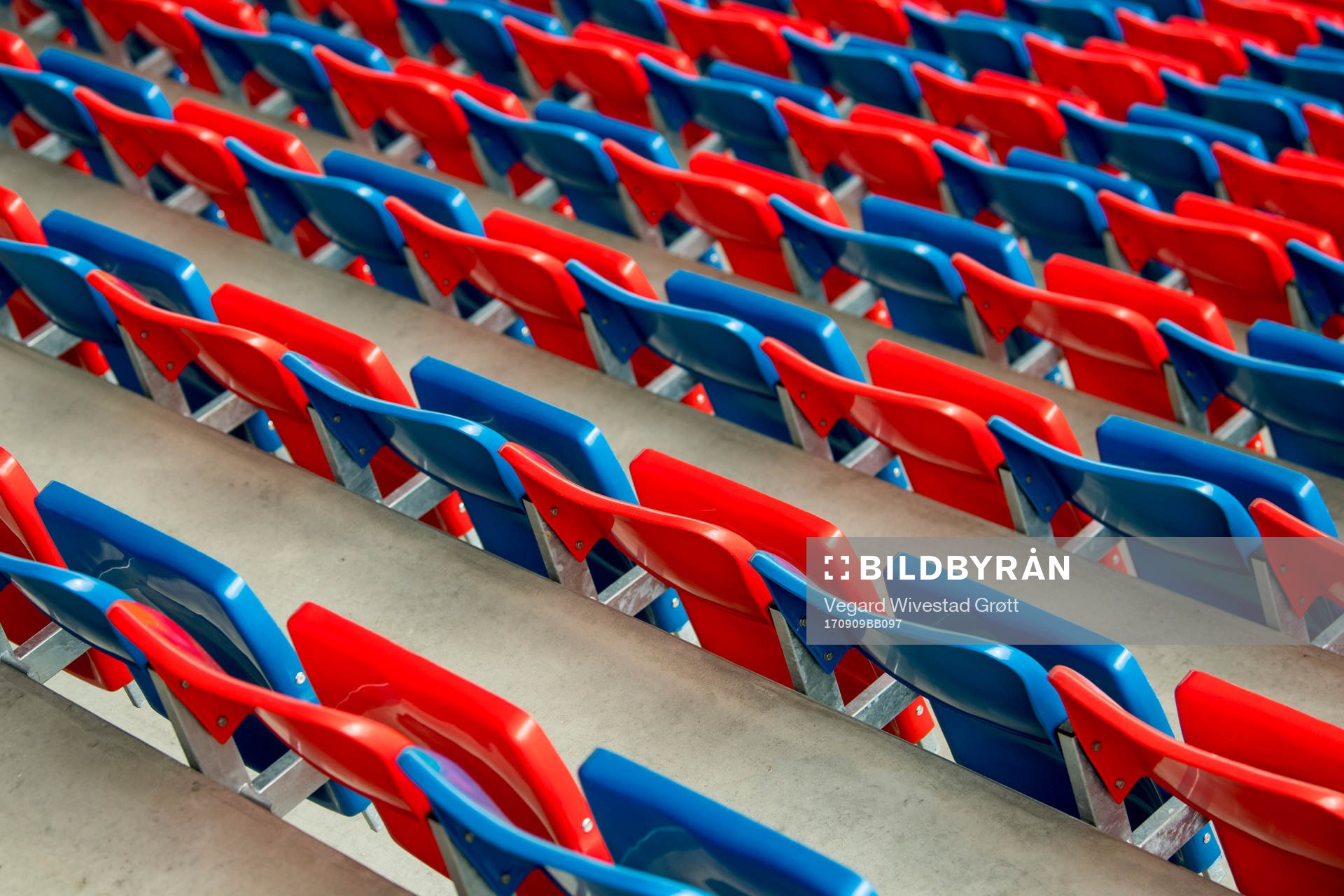 Seats at Vålerenga kultur- og idrettspark
