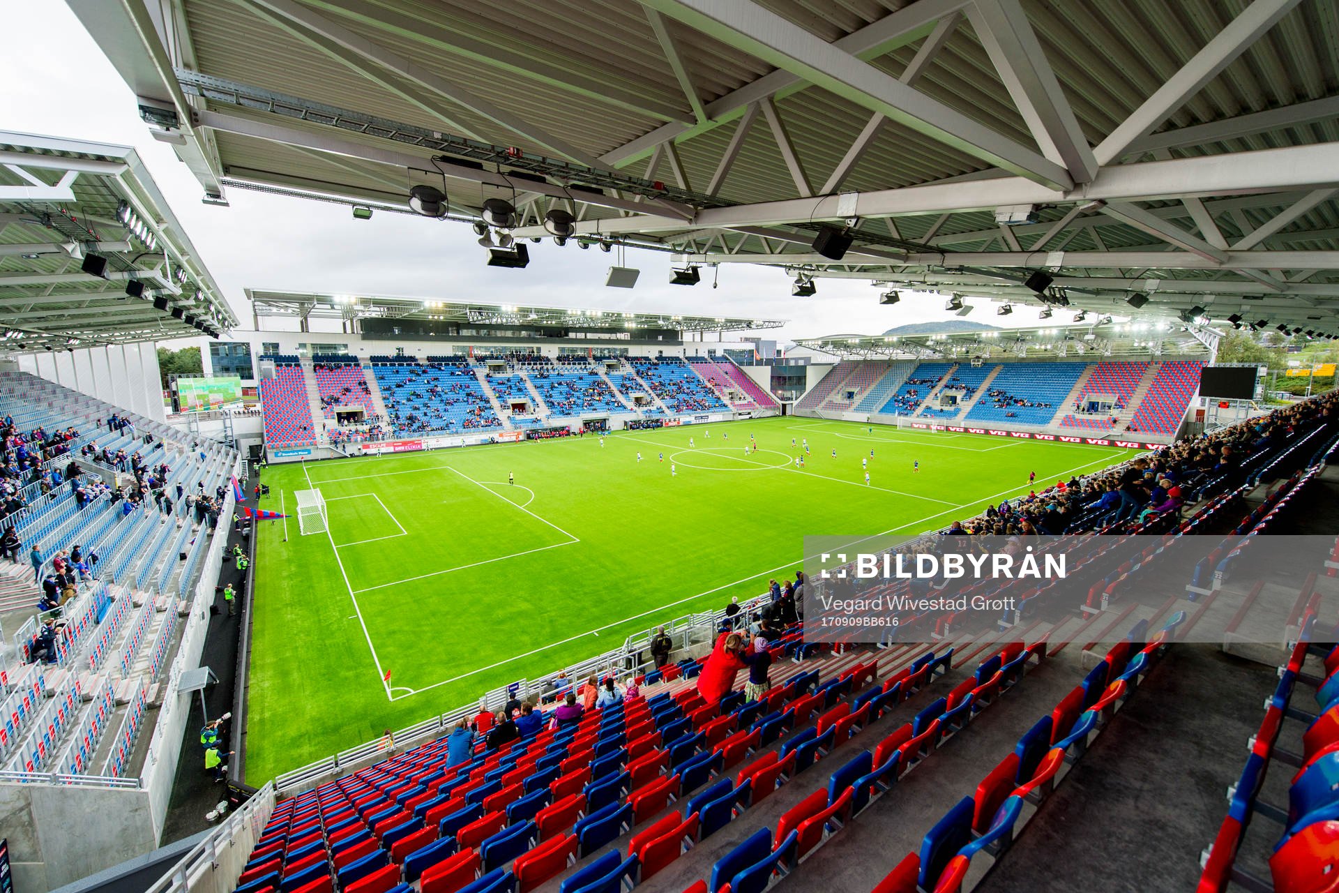 General view of Vålerenga kultur- og idrettspark