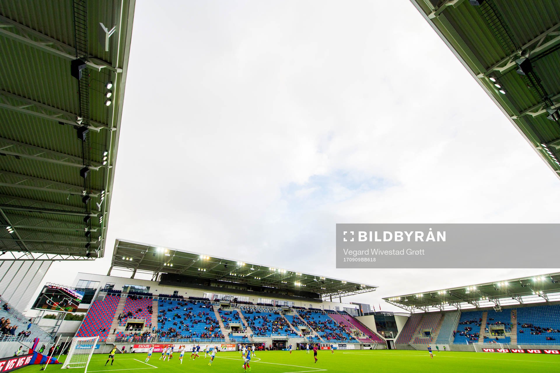 General view of Vålerenga kultur- og idrettspark