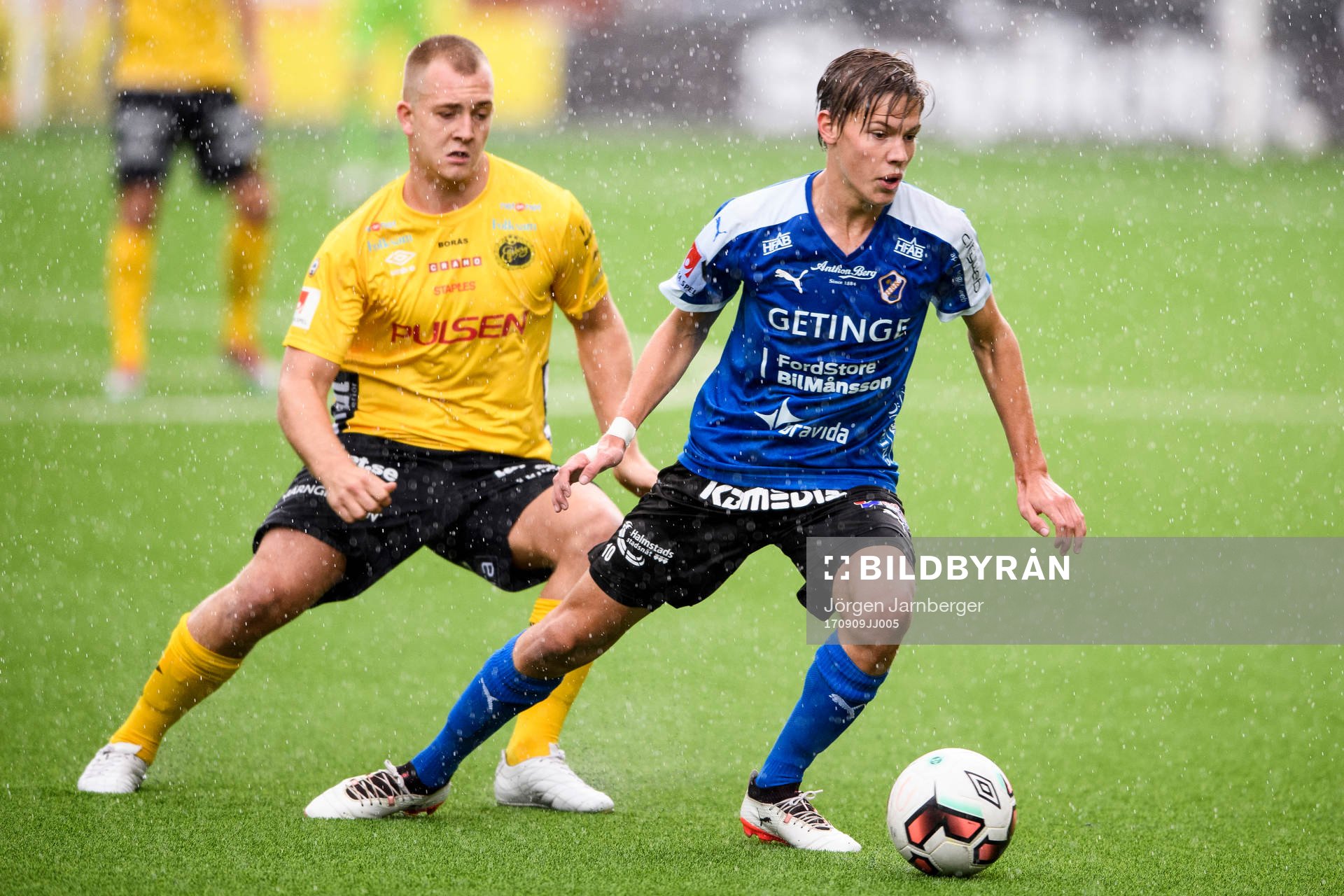 Halmstads Taylor Silverholt och Elfsborgs Noel Jonsson