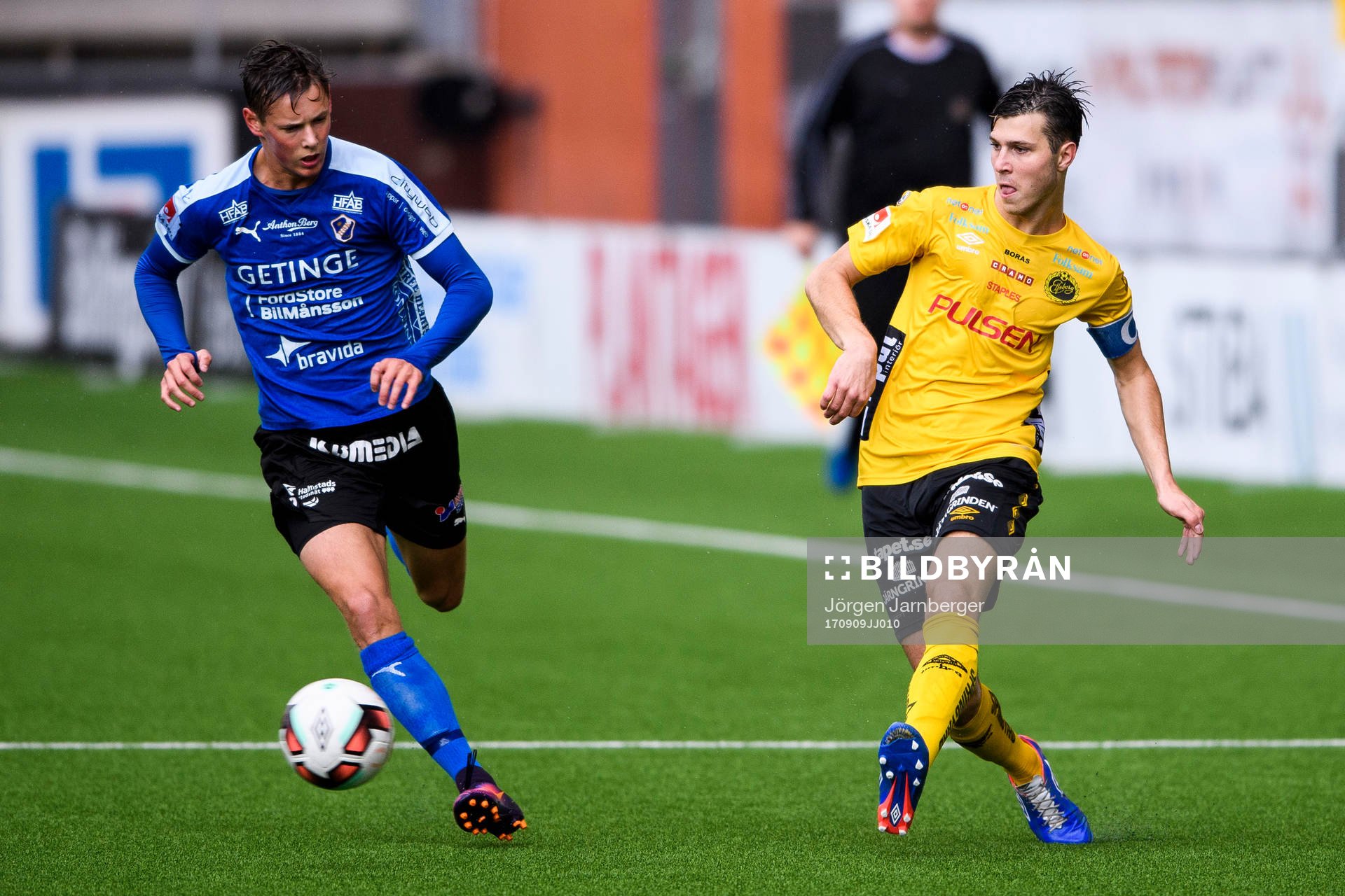 Elfsborgs Mattias Özgün och Halmstads Rasmus