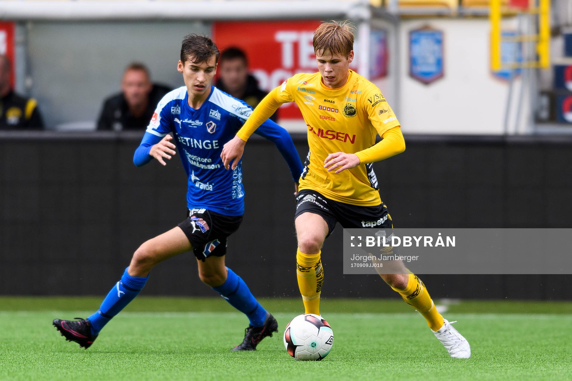 Elfsborgs Anton Thorsson och Halmstads Rasmus