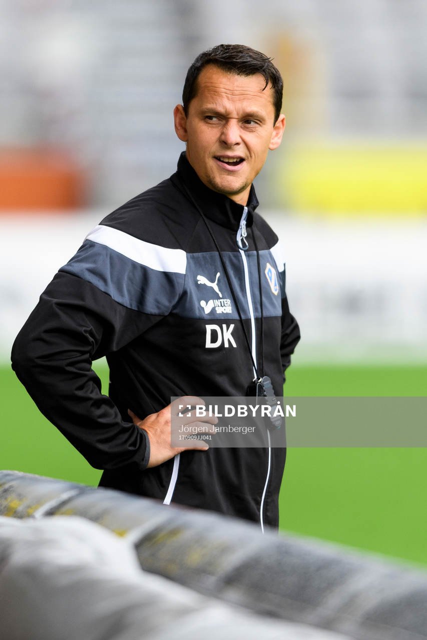 Halmstads assisterande tränare Daniel Kaplinski