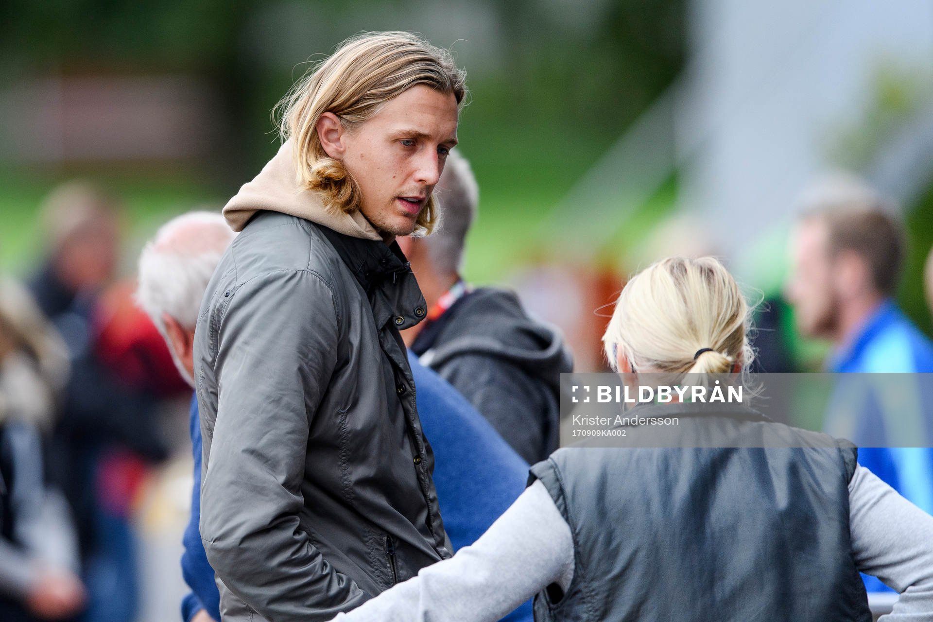 Varbergs Joakim Lindner som är avstängd på grund av tre