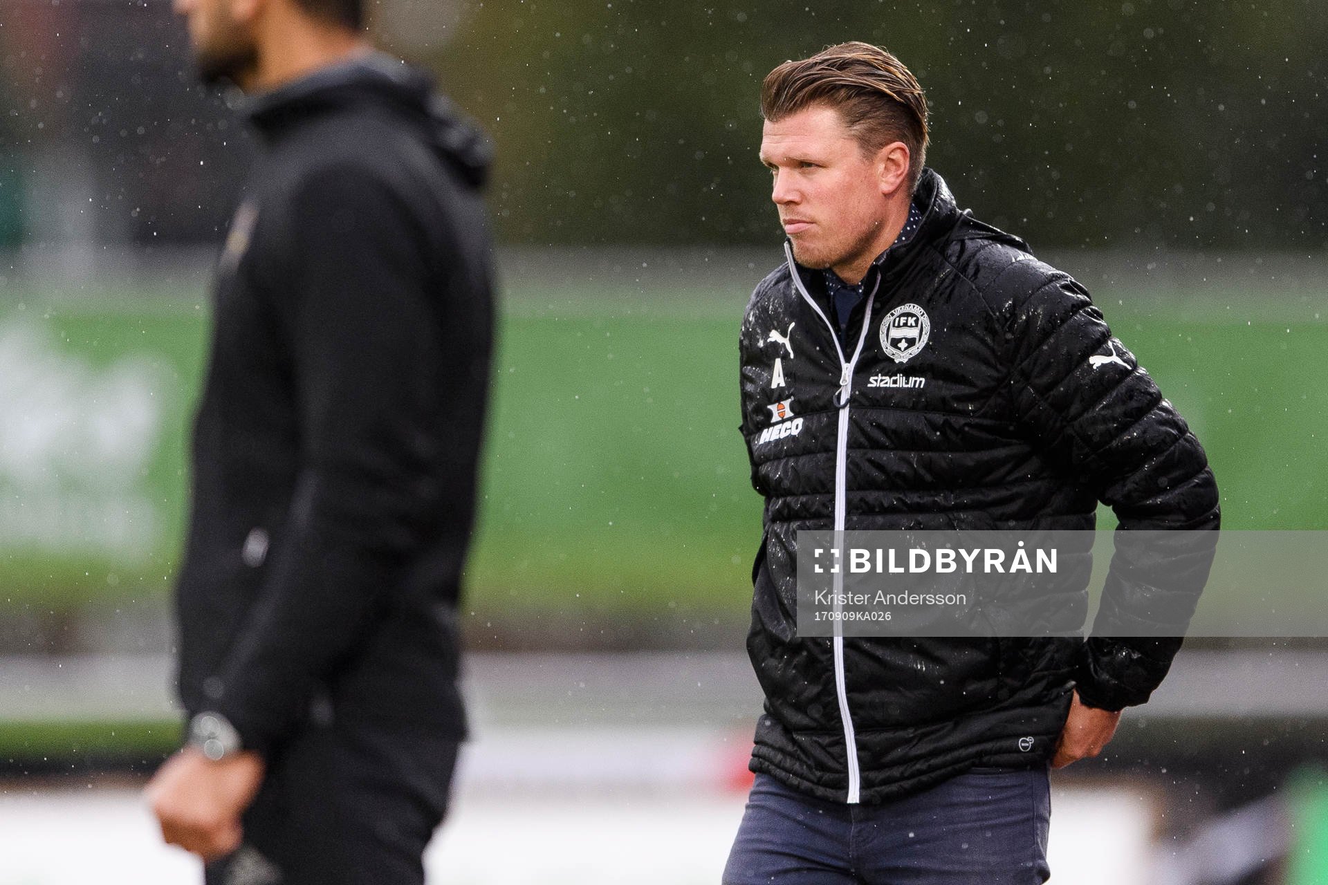 Värnamos tränare Christian Järdler
