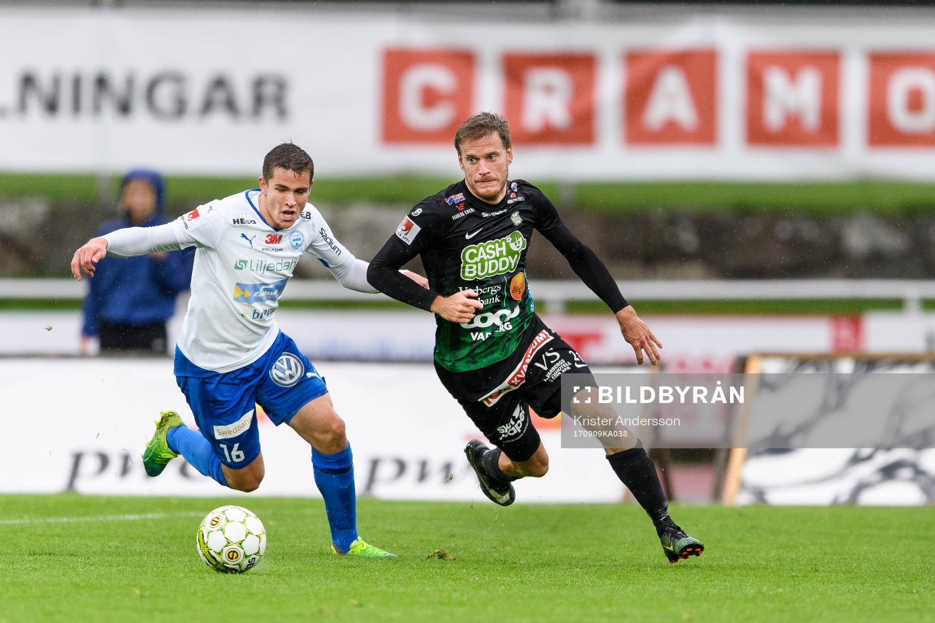Värnamos Oscar Johansson och Varbergs Karl Söderström