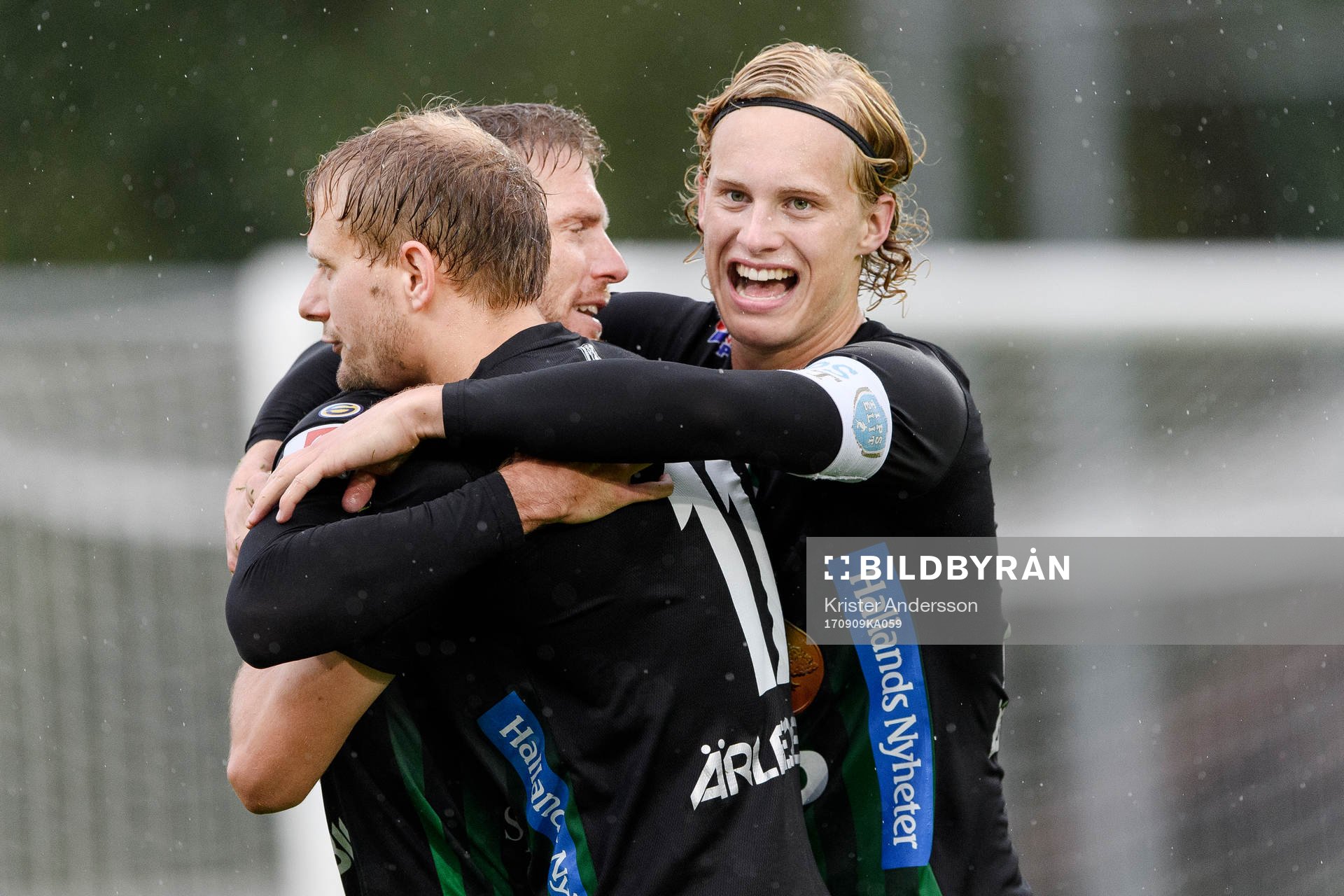 Varbergs Karl Söderström jublar