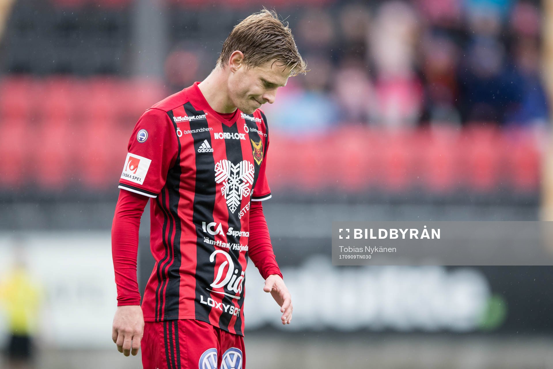 Östersunds Johan Bertilsson deppar