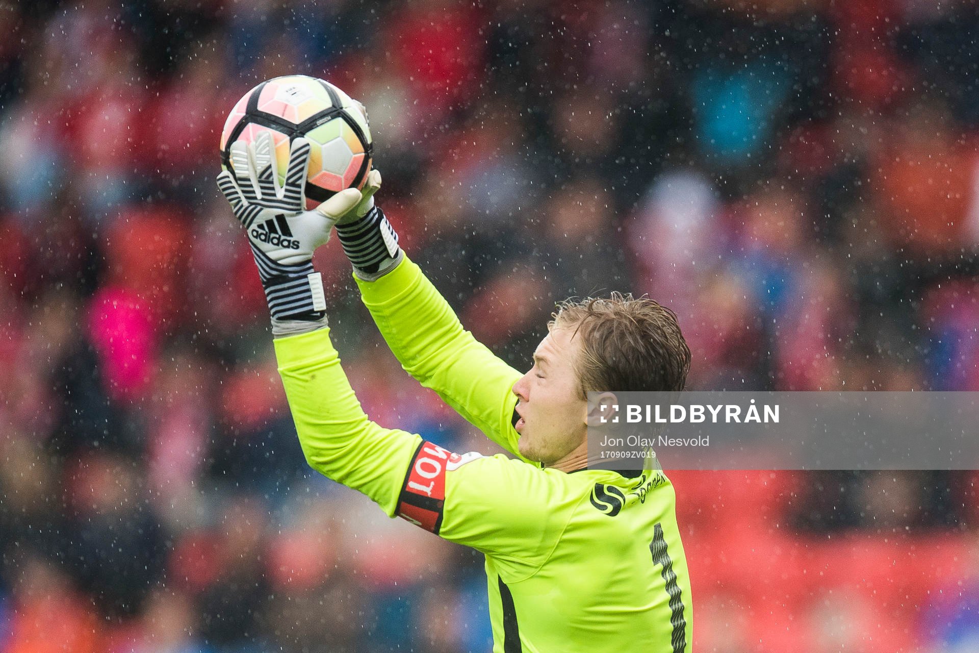 Goalkeeper Mathias Dyngeland of Sogndal