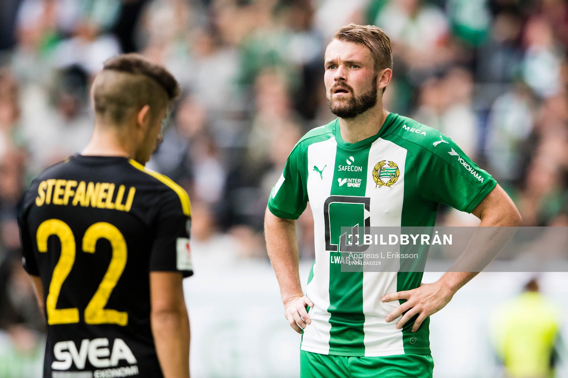 Hammarbys Mads Fenger Nielsen deppar