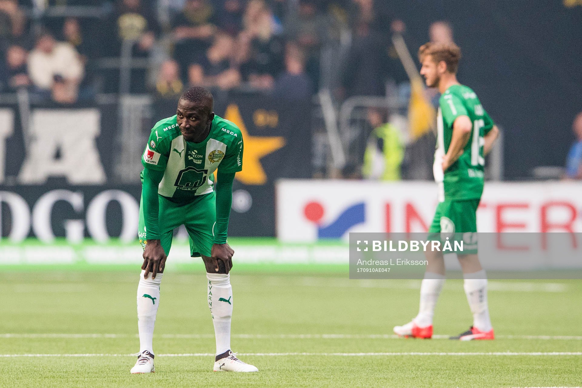 Hammarbys Pa Amat Dibba och Rebin Asaad deppar