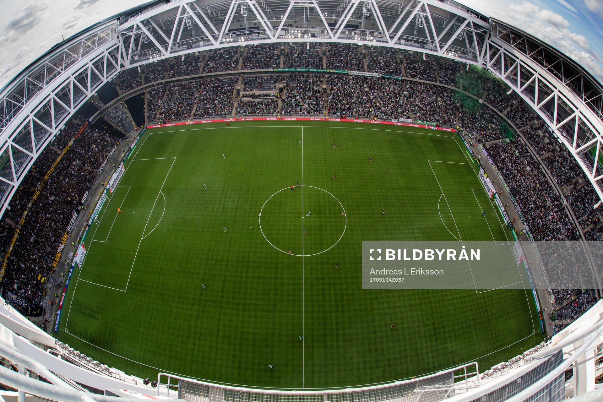 Översiksbild av Tele2 Arena