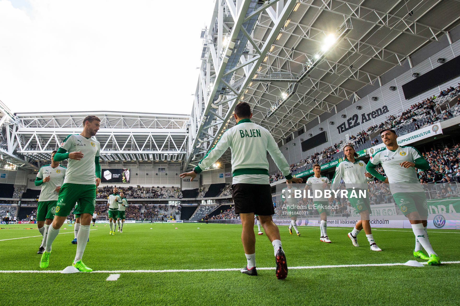 Hammarbys Arnór Smárason och Jiloan Hamad