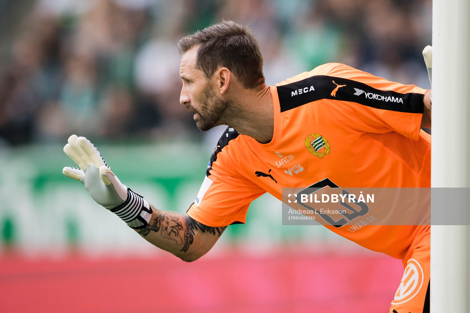 Hammarbys målvakt Johan Wiland