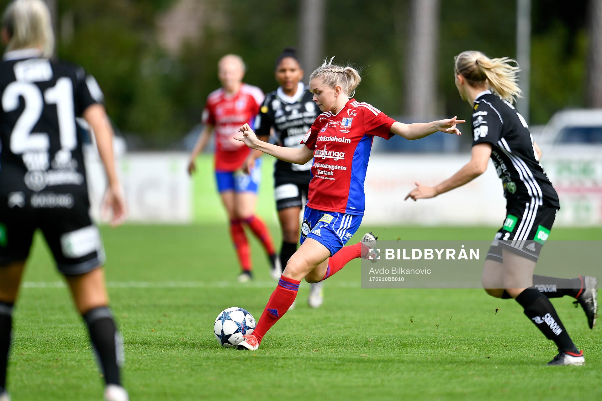 Vittsjös Amanda Persson skjuter