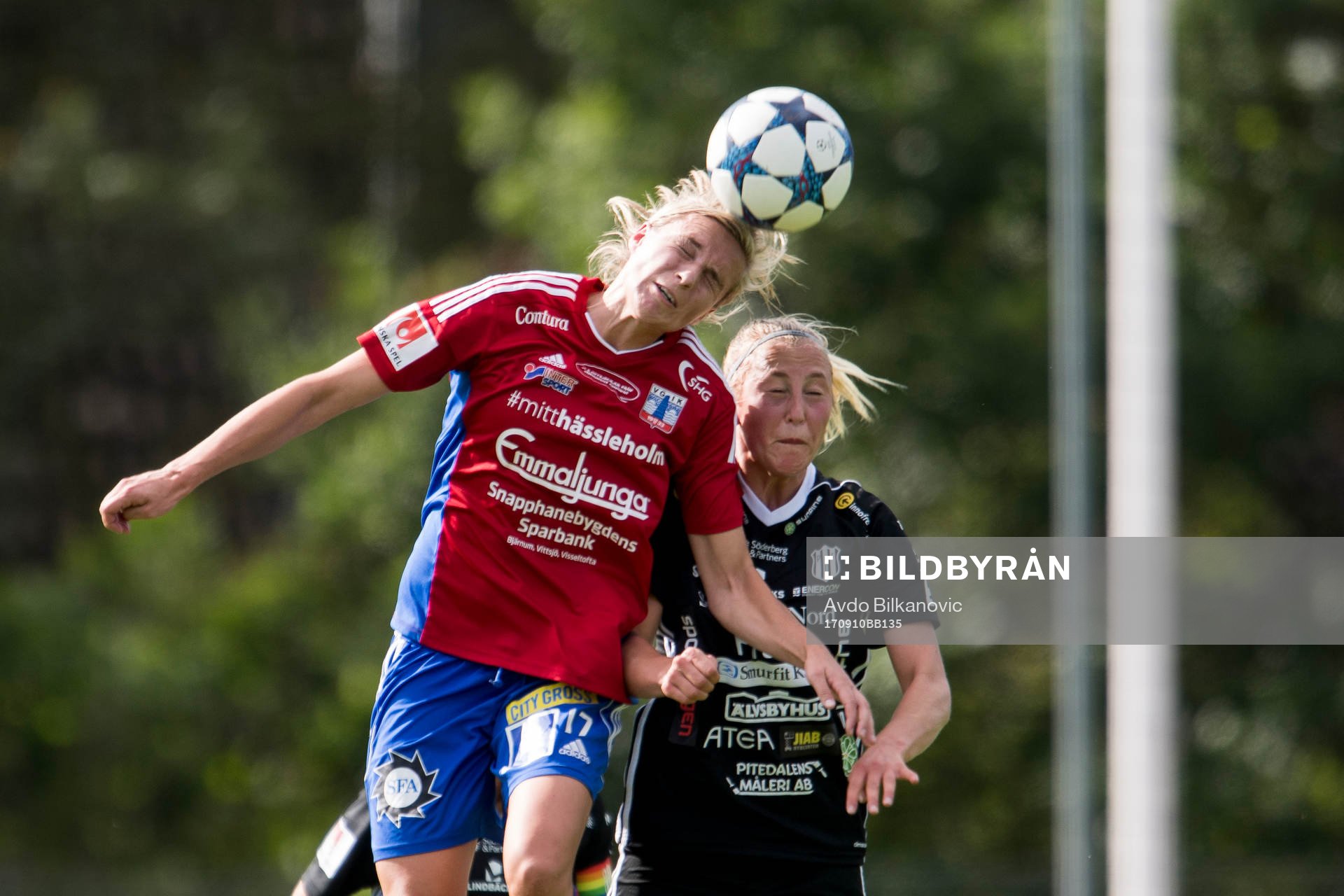 Vittsjös Hannah Wilkinson i nickduell mot Piteås Julia