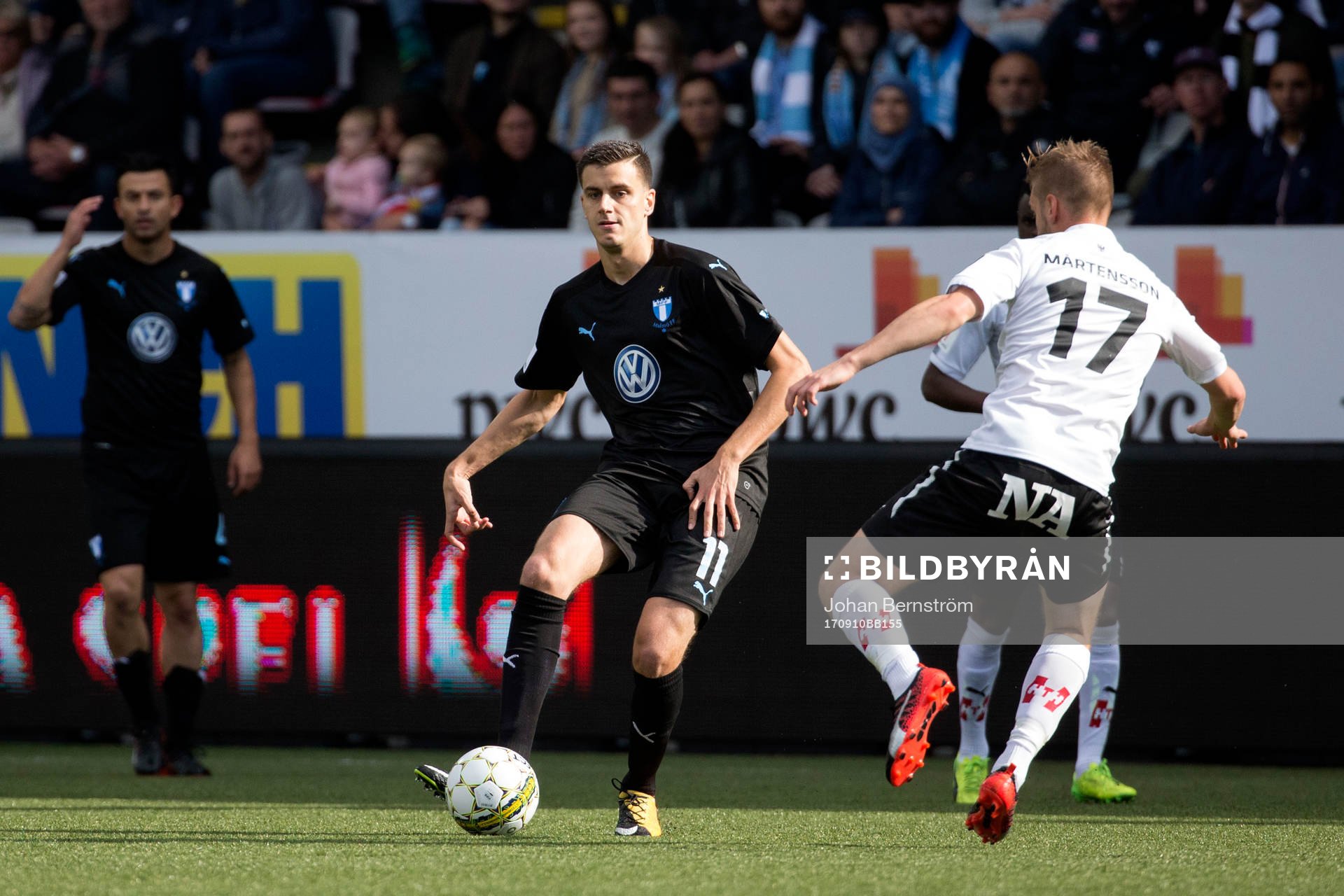 Malmö FFs Alexander Jeremejeff och Örebros Johan