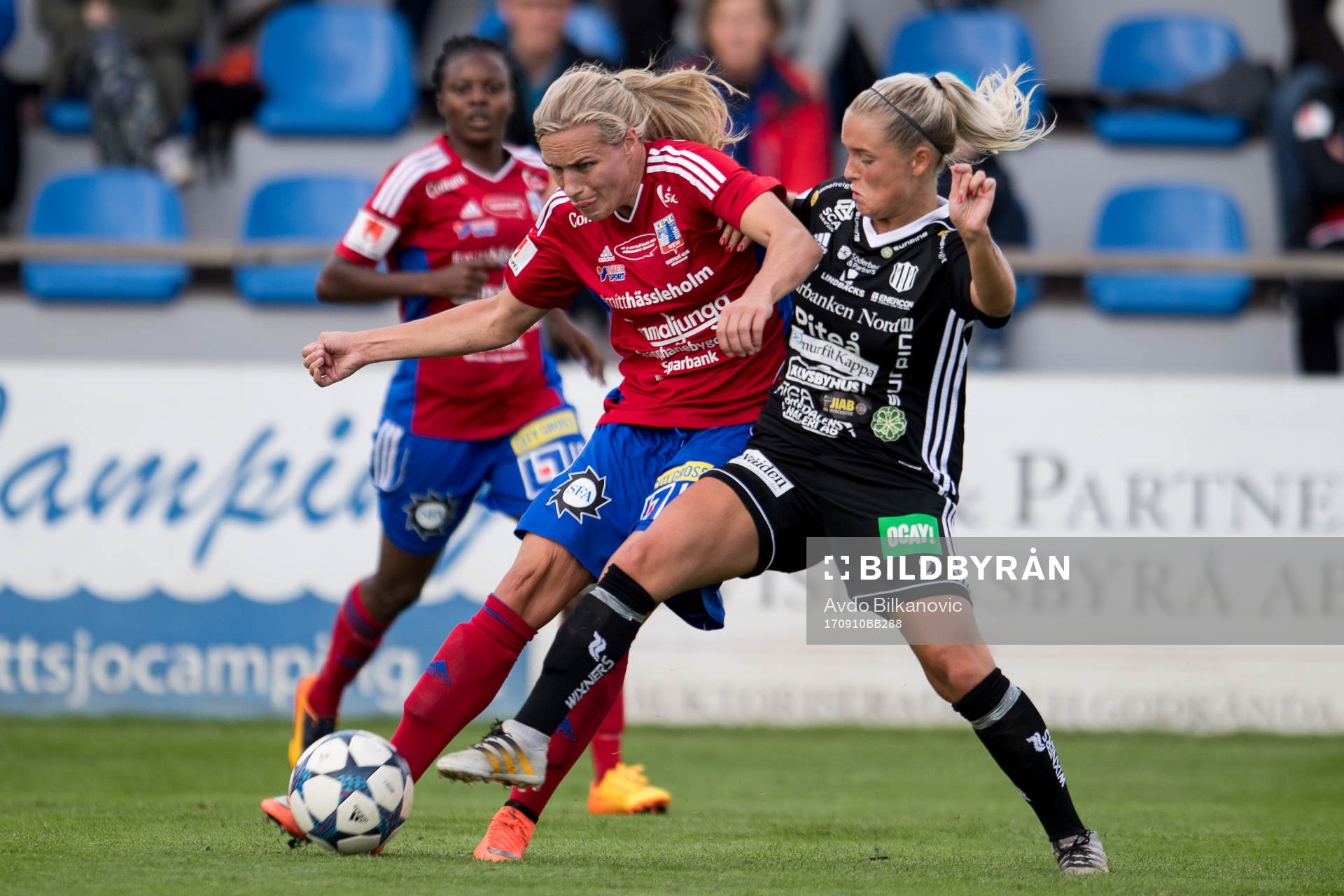 Vittsjös Hannah Wilkinson och Piteås Ronja Aronsson