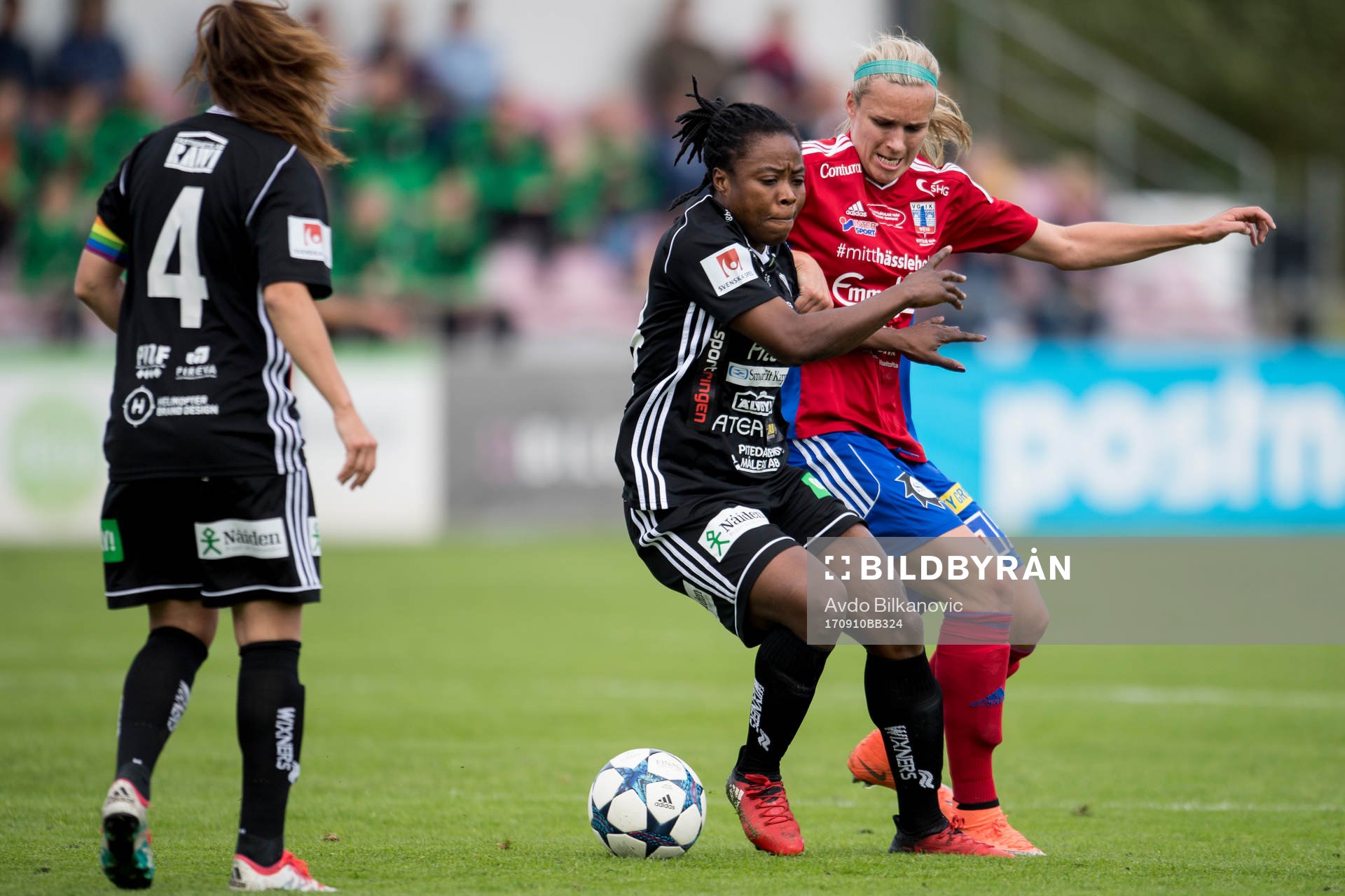 Vittsjös Hannah Wilkinson och Piteås Faith Lkidi
