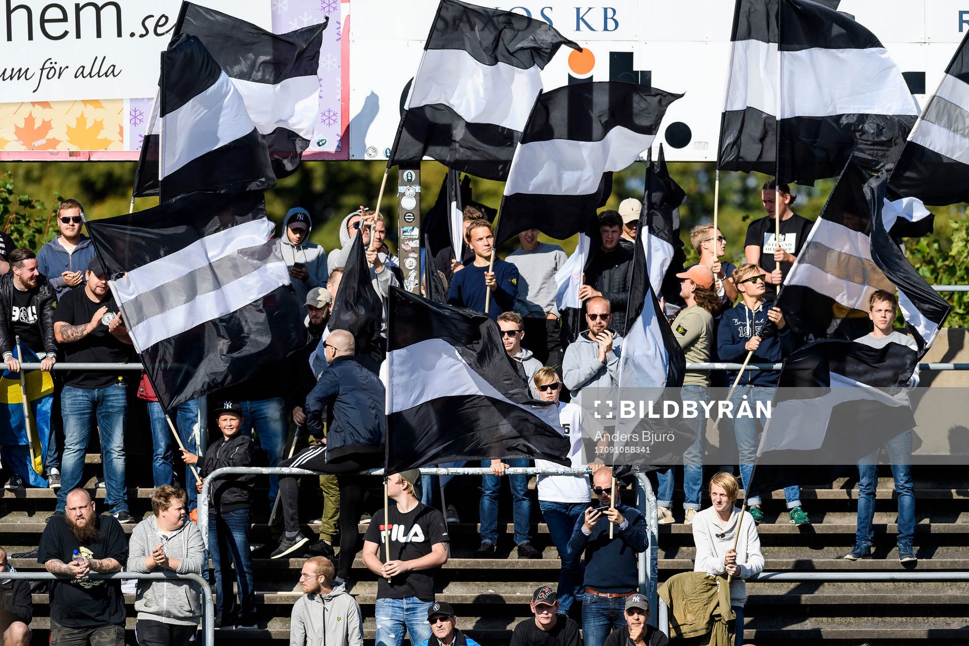 Landskronas supporters