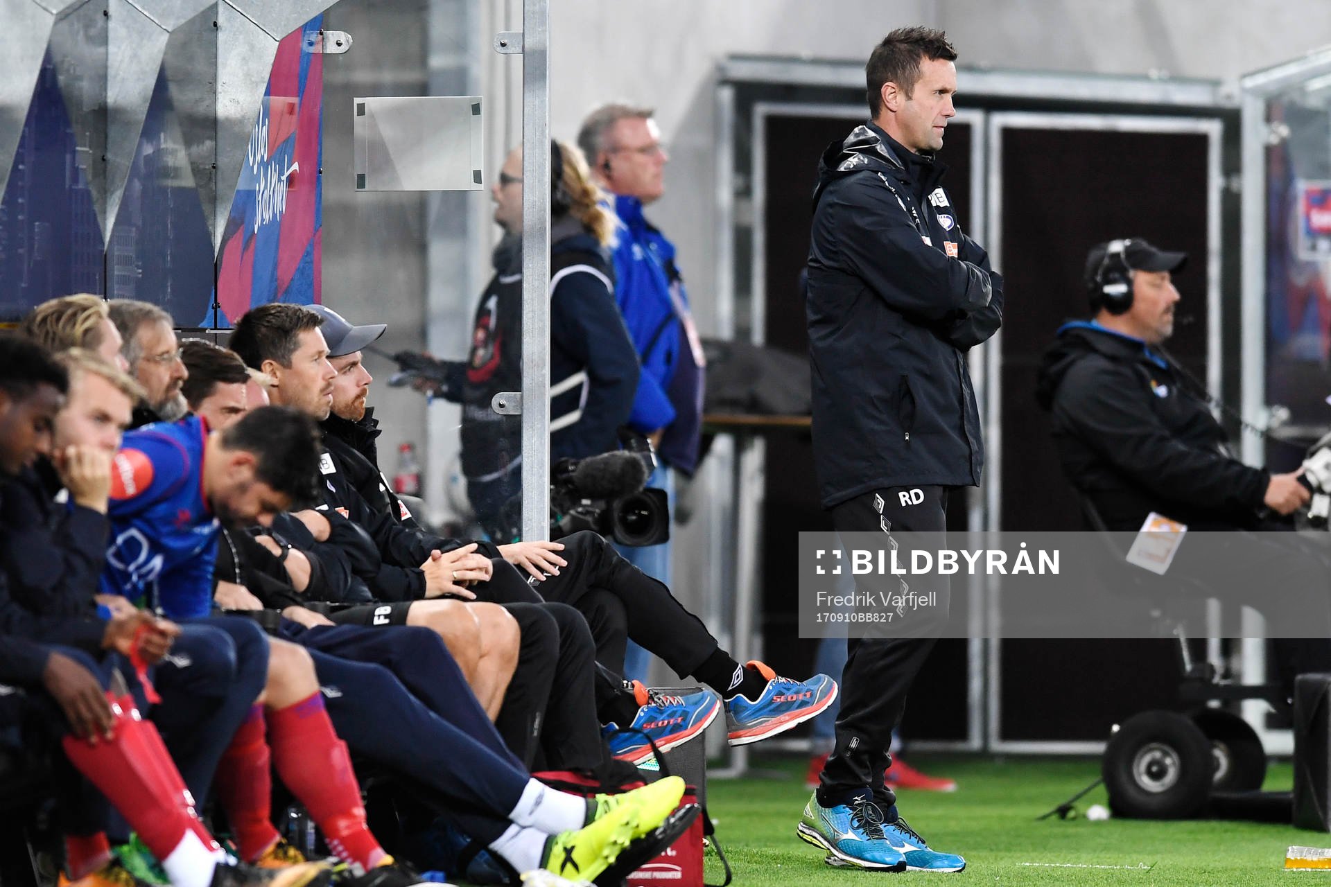 Ronny Deila, head coach of Vålerenga during the Eliteserien match between Vålerenga and Sarpsborg 08 on September 10, 2017 in Oslo.