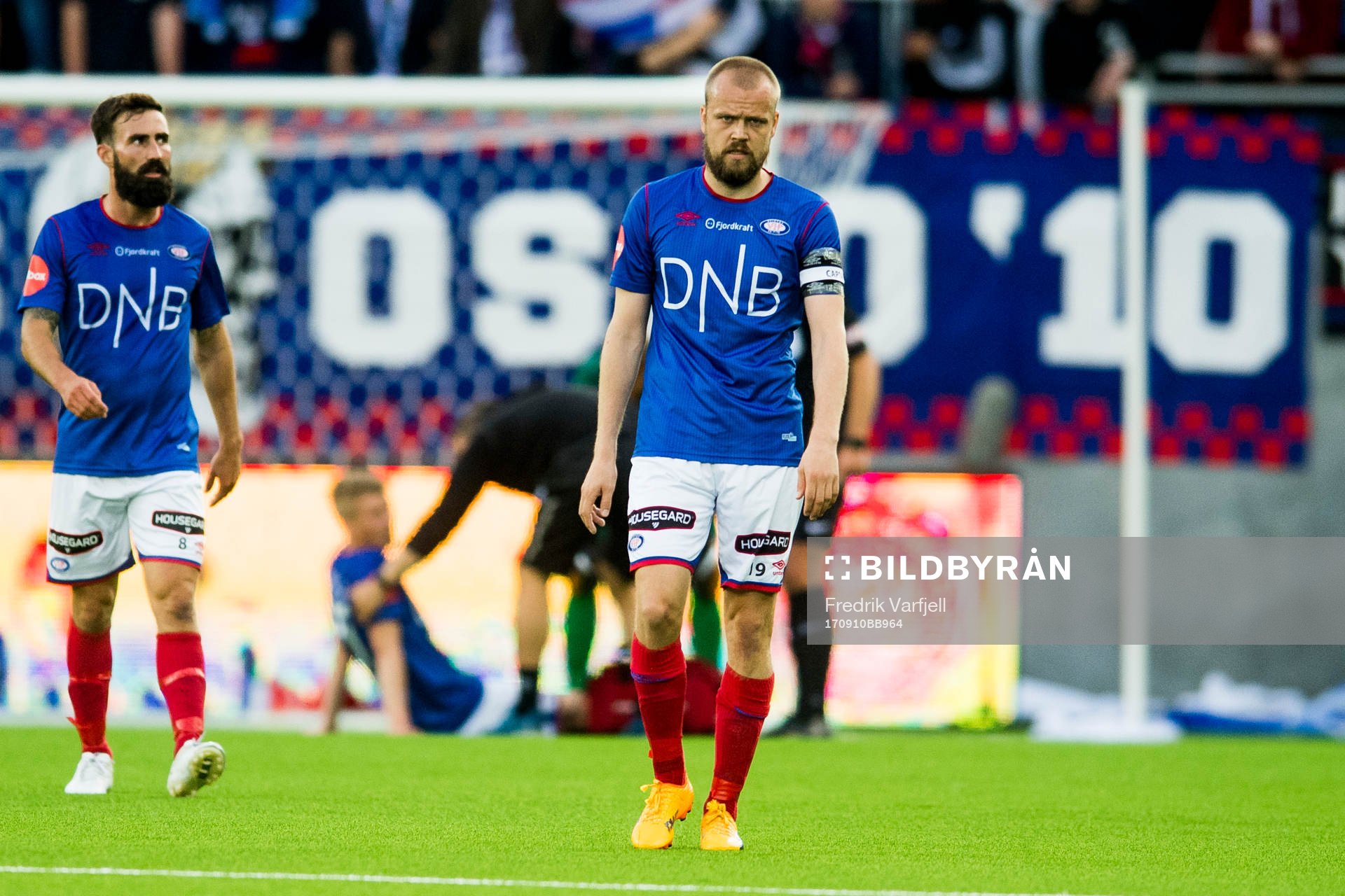 Magnus Lekven and Christian Grindheim of Vålerenga