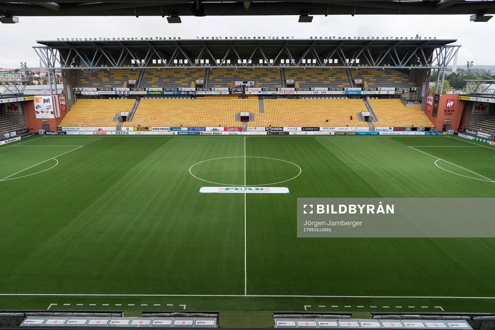 Översiktsbild på Borås arena